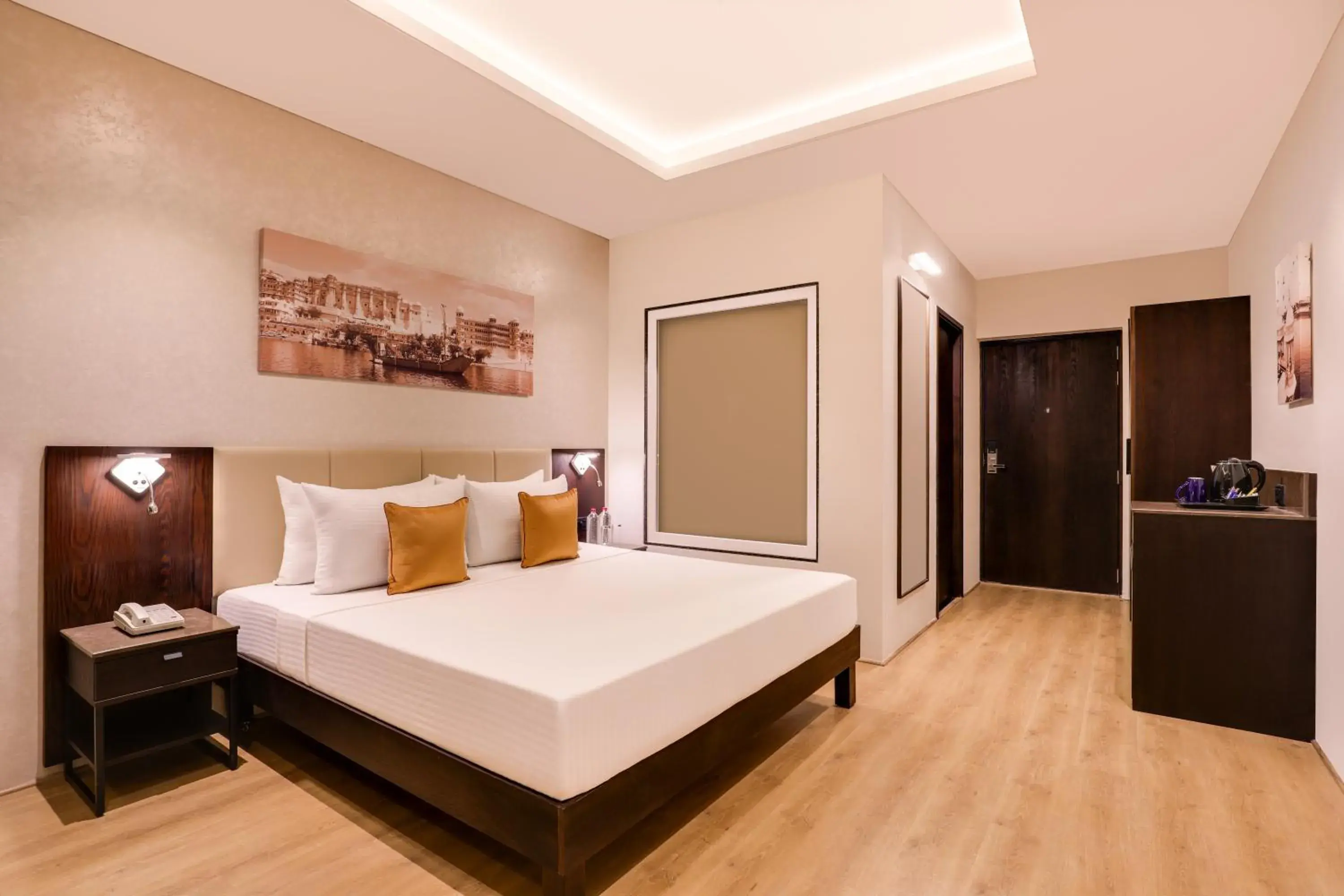 Bed in Keys Select by Lemon Tree Hotels, Udaipur Bed in Keys Select by Lemon Tree Hotels, Udaipur