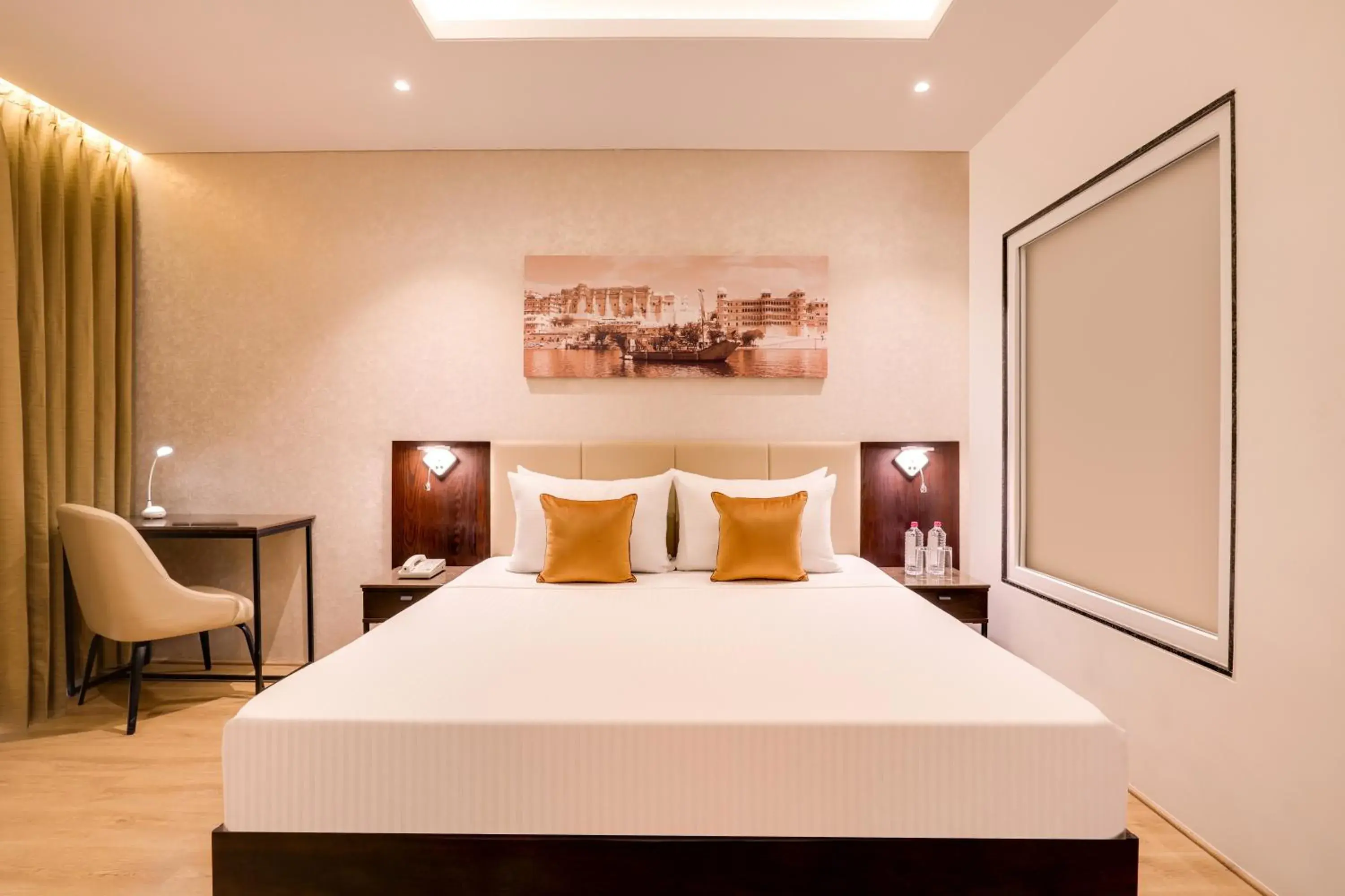 Bed in Keys Select by Lemon Tree Hotels, Udaipur Bed in Keys Select by Lemon Tree Hotels, Udaipur