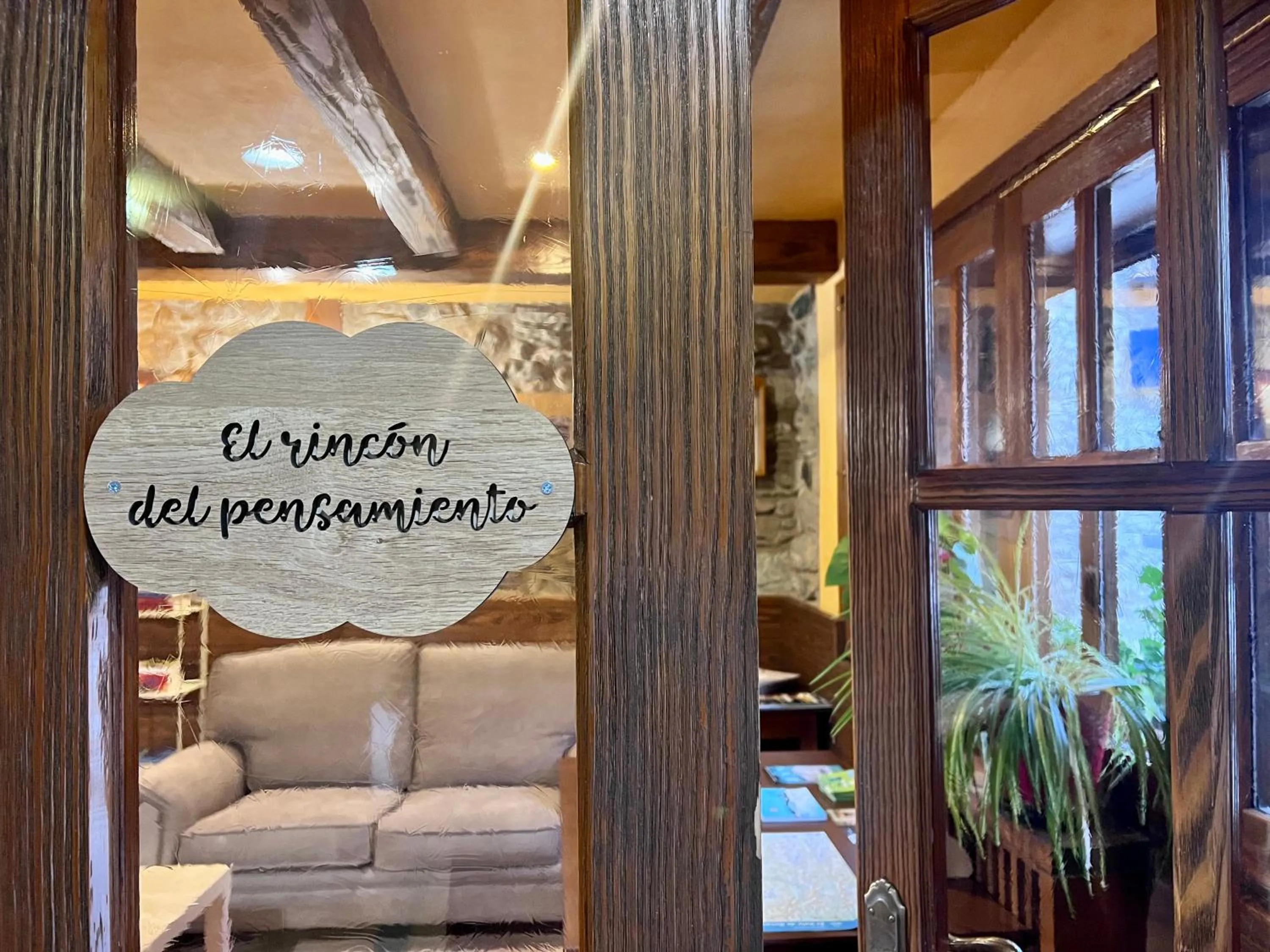 Living room in Hotel Solana