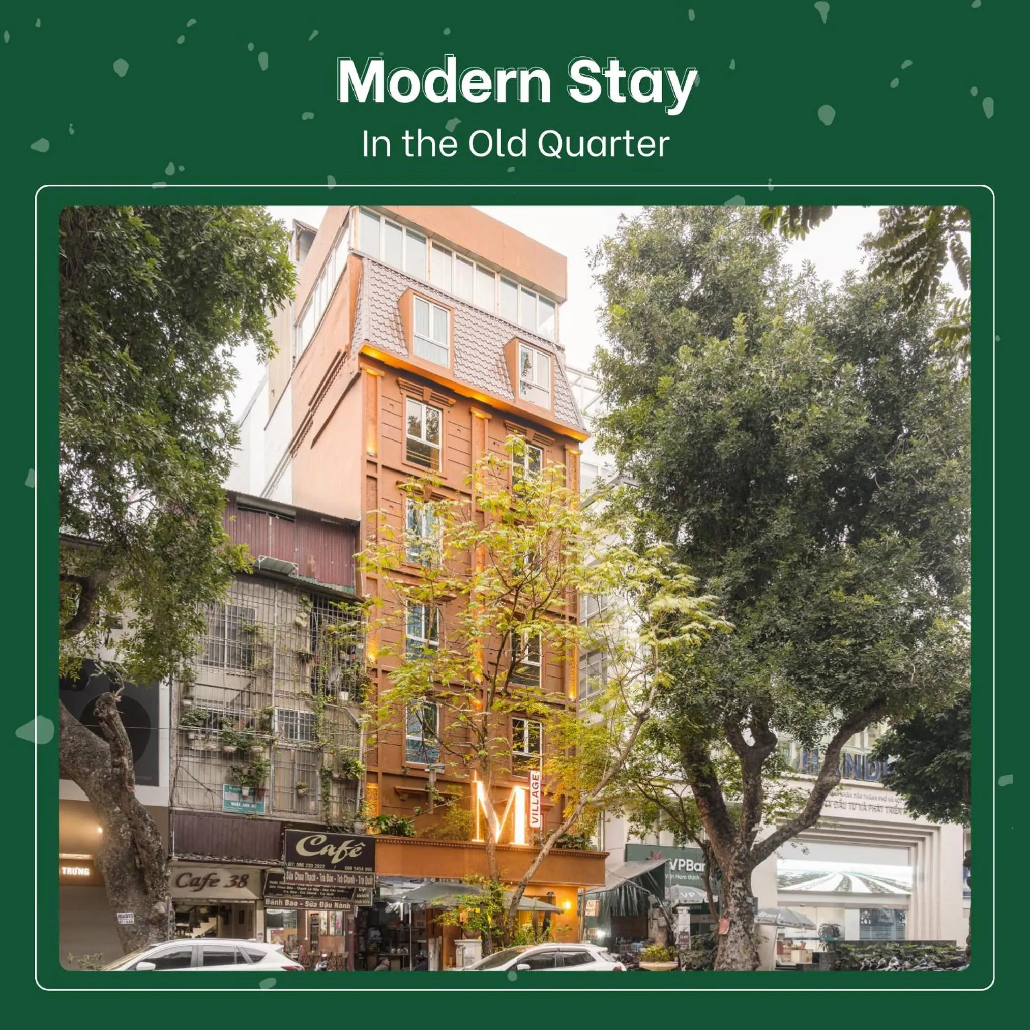 Property building in M Village Hotel Hồ Gươm