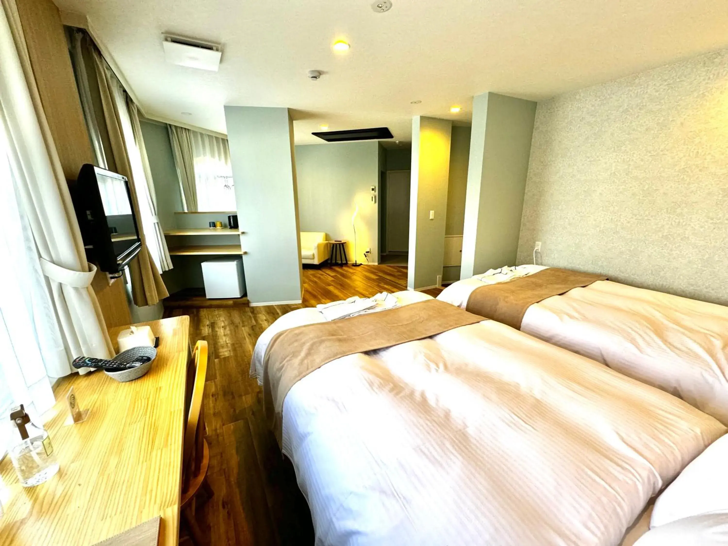 Bed in Resort Stay Spa Tsurumi Bed in Resort Stay Spa Tsurumi