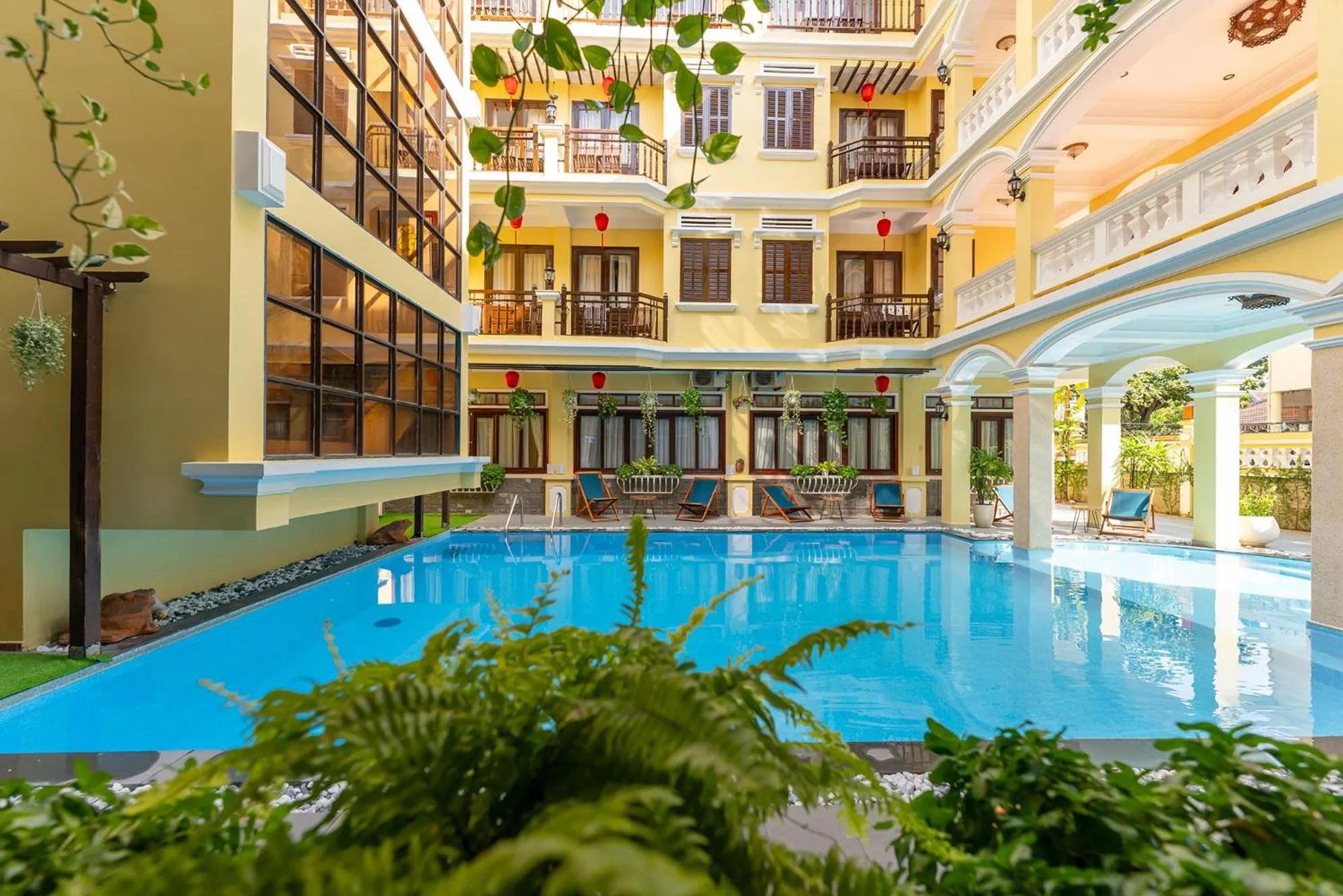 Pool view in THUY DUONG 3 Boutique Hotel & Spa