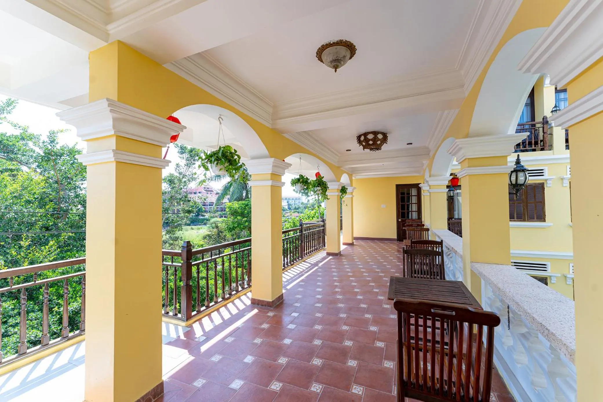 Patio in THUY DUONG 3 Boutique Hotel & Spa