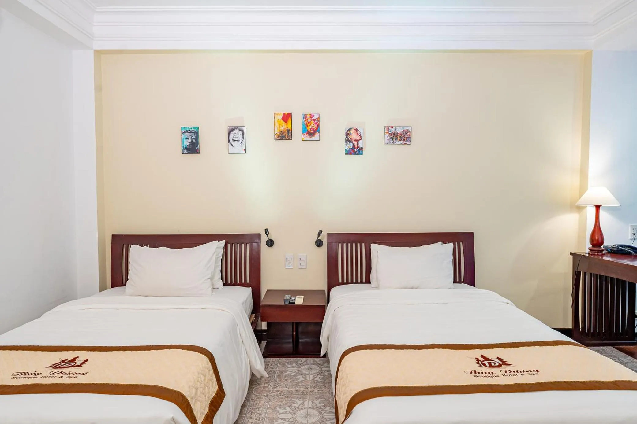 Bed in THUY DUONG 3 Boutique Hotel & Spa