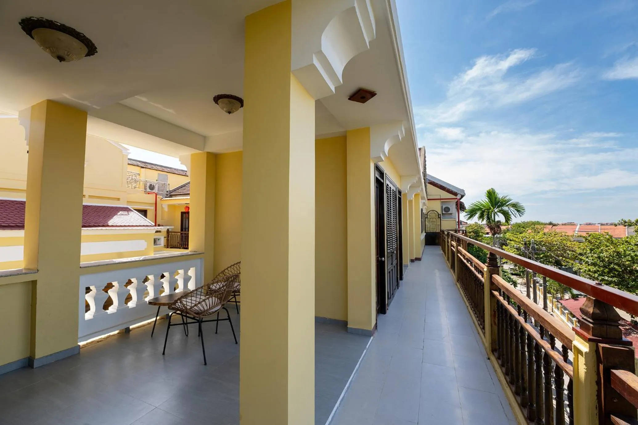 Patio in THUY DUONG 3 Boutique Hotel & Spa