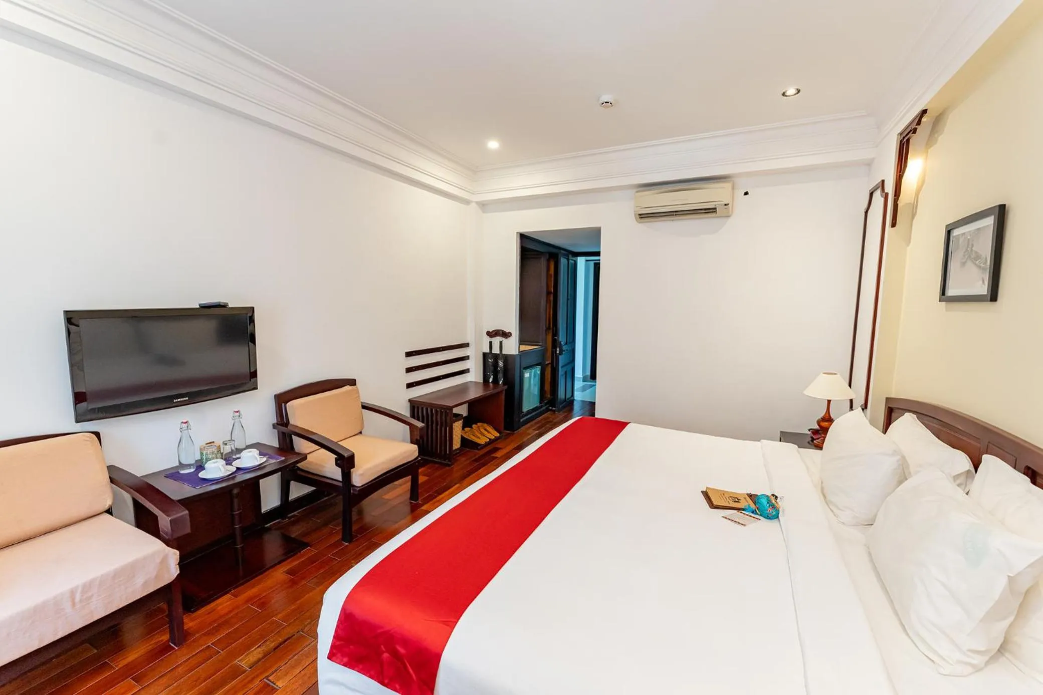 Bed in THUY DUONG 3 Boutique Hotel & Spa