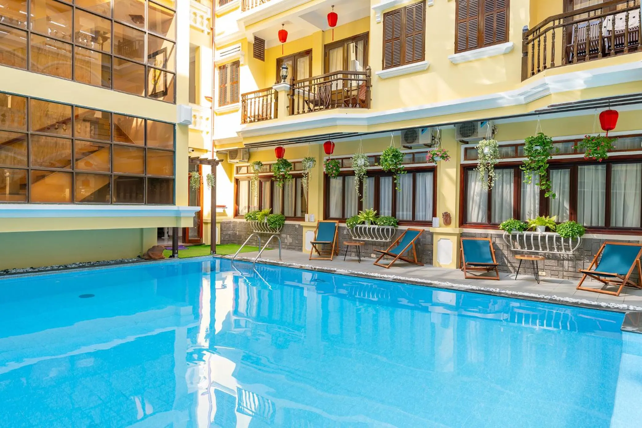 Pool view in THUY DUONG 3 Boutique Hotel & Spa