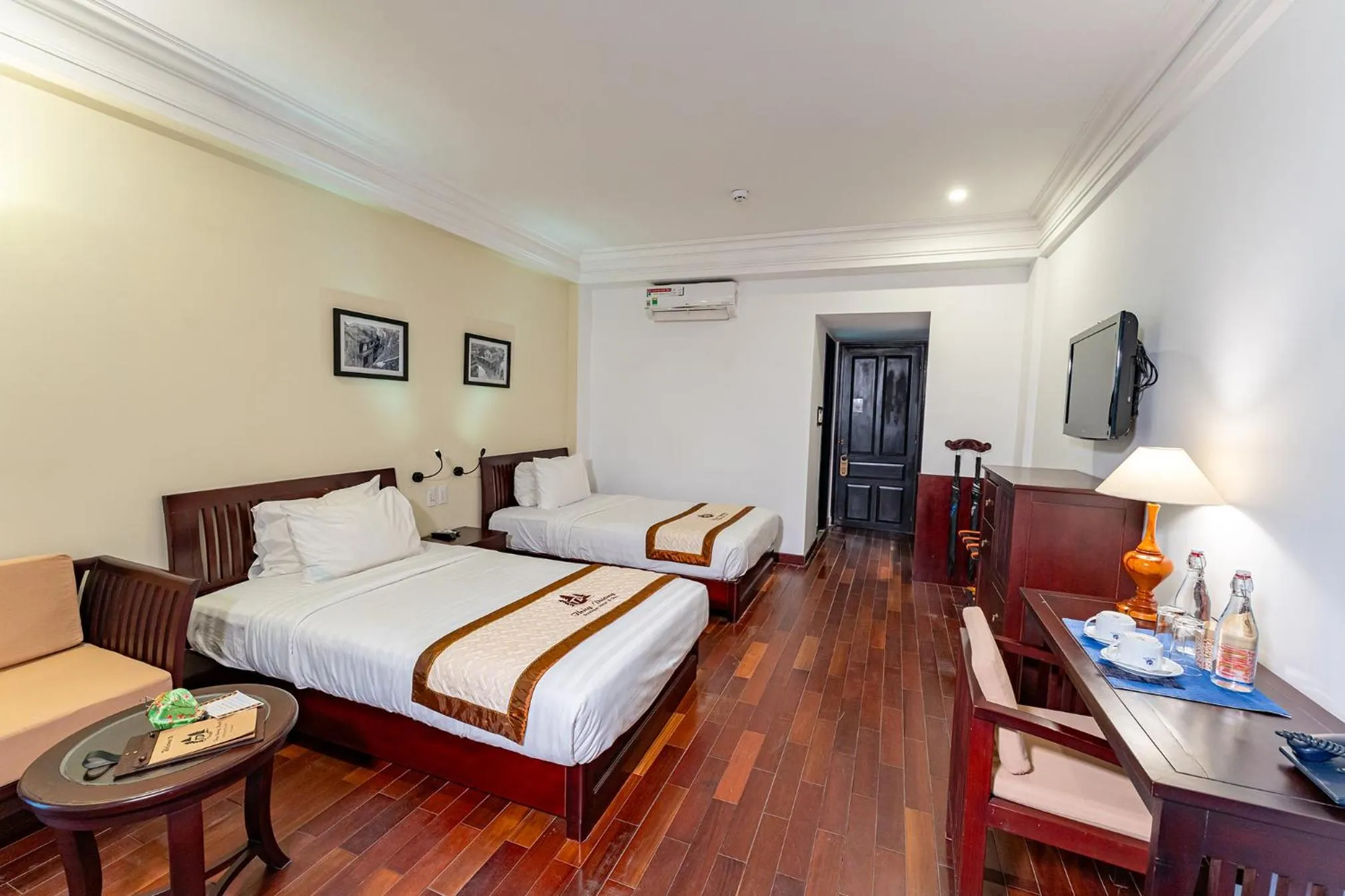 Bed in THUY DUONG 3 Boutique Hotel & Spa
