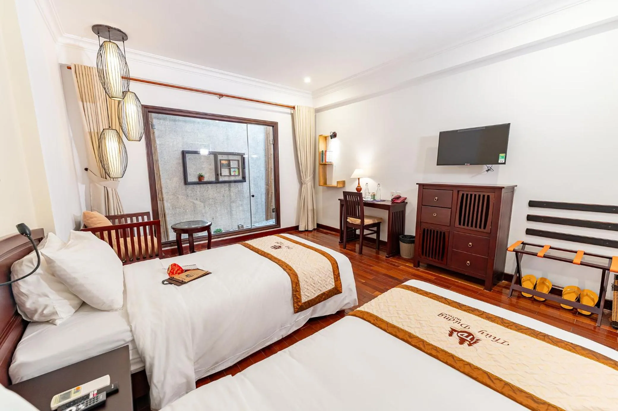Bed in THUY DUONG 3 Boutique Hotel & Spa