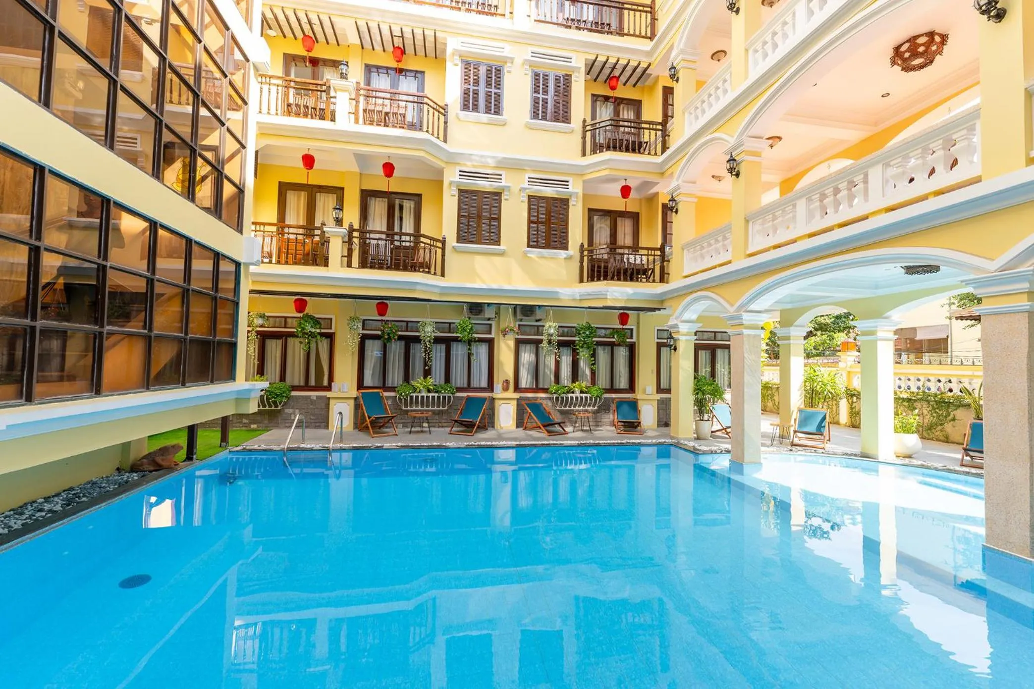Pool view in THUY DUONG 3 Boutique Hotel & Spa