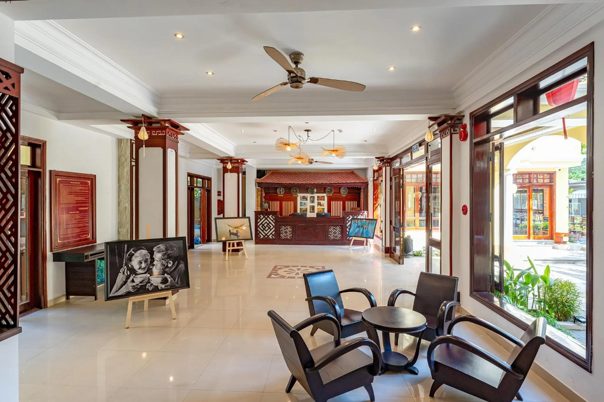 Lobby or reception in THUY DUONG 3 Boutique Hotel & Spa
