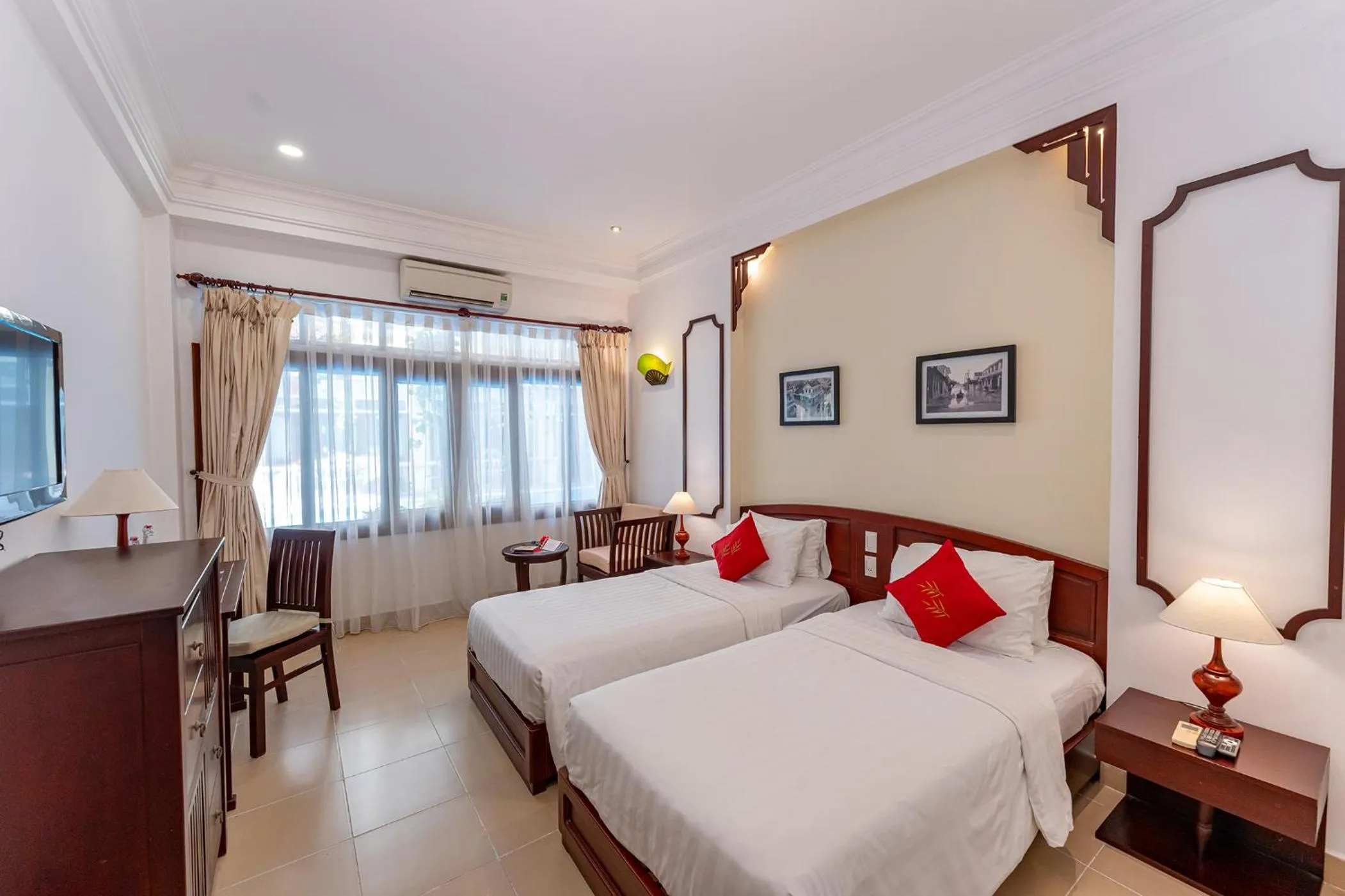 Bed in THUY DUONG 3 Boutique Hotel & Spa