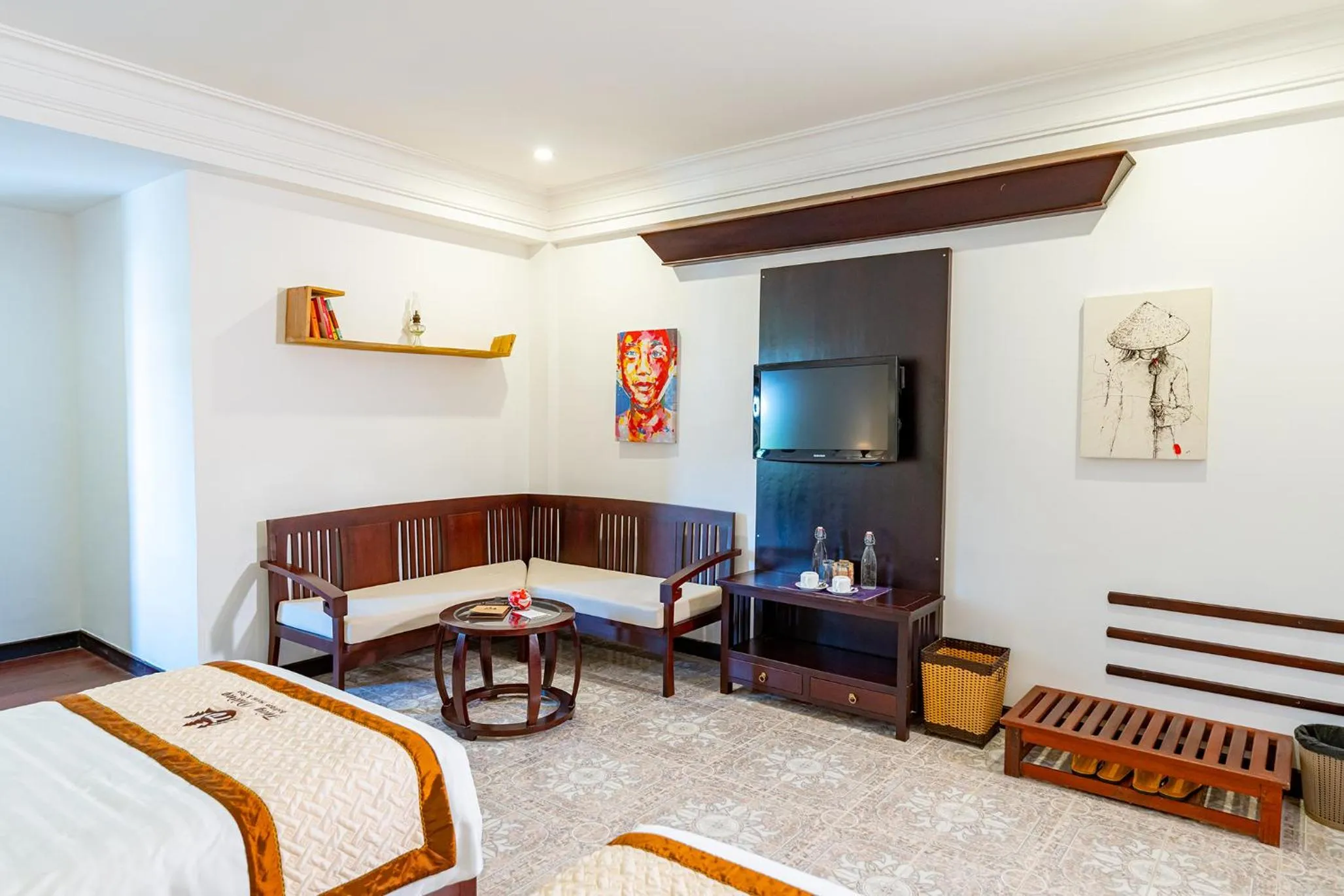 Bed in THUY DUONG 3 Boutique Hotel & Spa