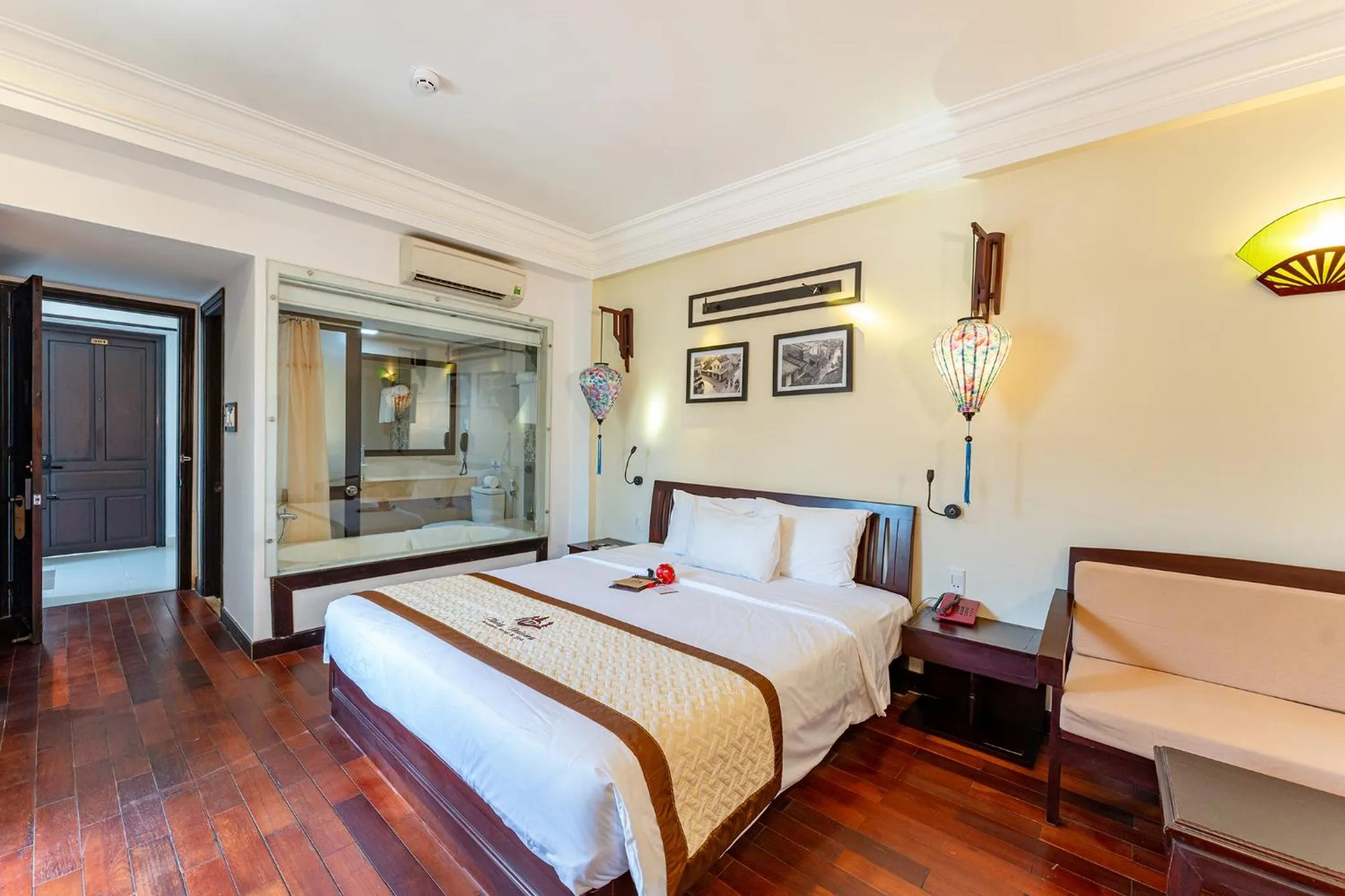 Bed in THUY DUONG 3 Boutique Hotel & Spa