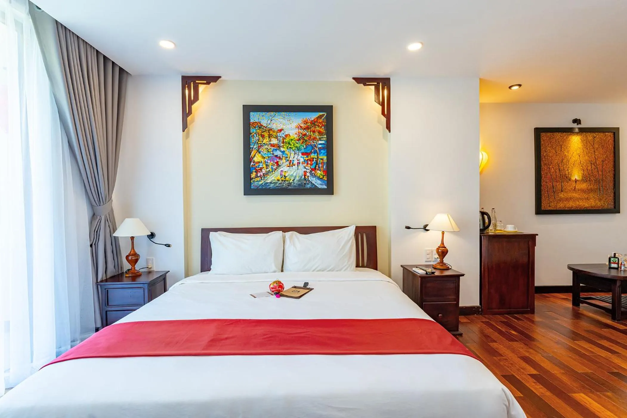 Bed in THUY DUONG 3 Boutique Hotel & Spa