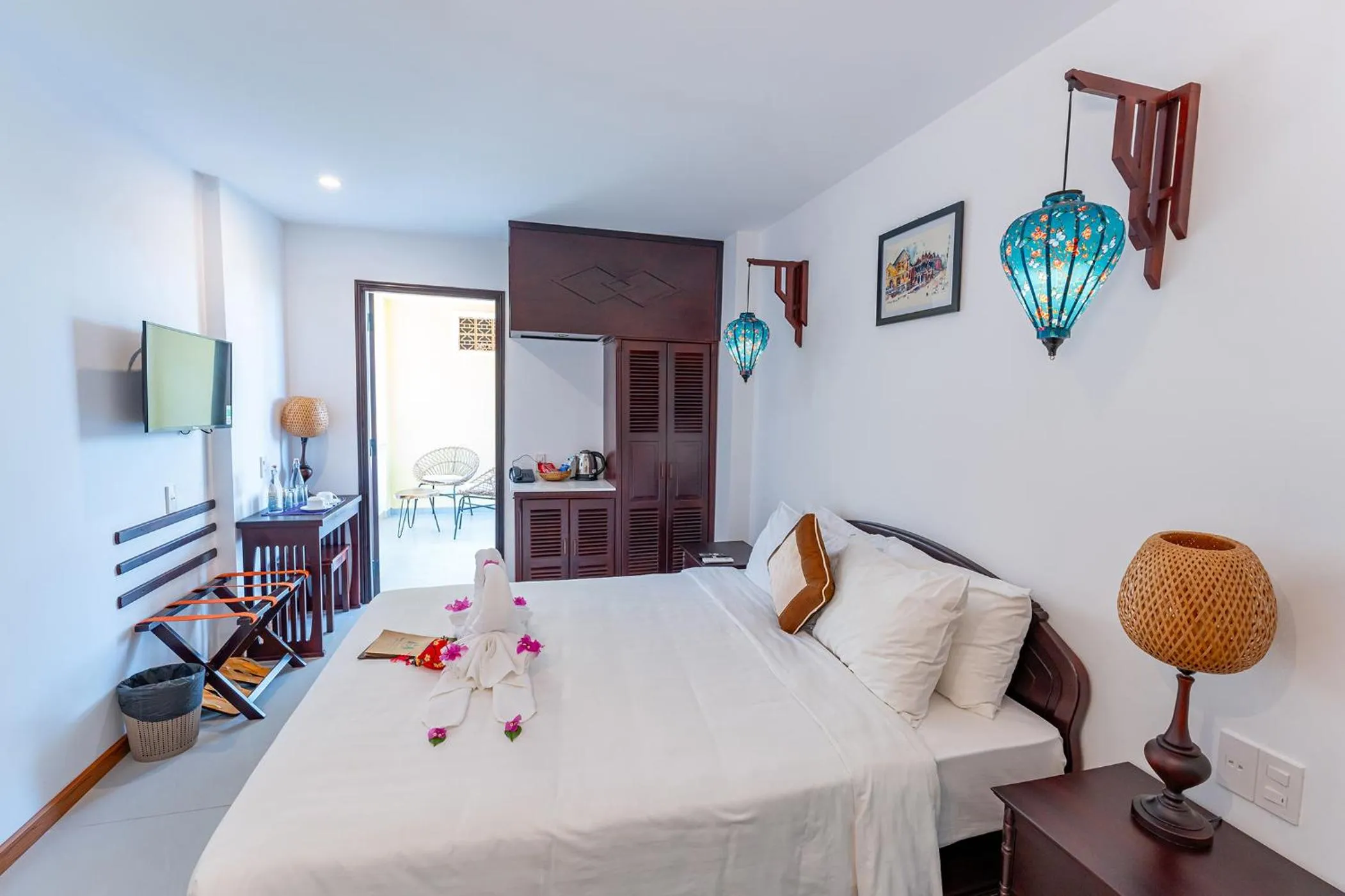 Bed in THUY DUONG 3 Boutique Hotel & Spa