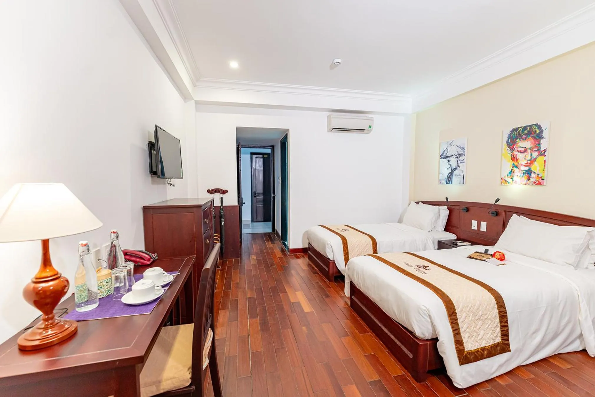 Bed in THUY DUONG 3 Boutique Hotel & Spa