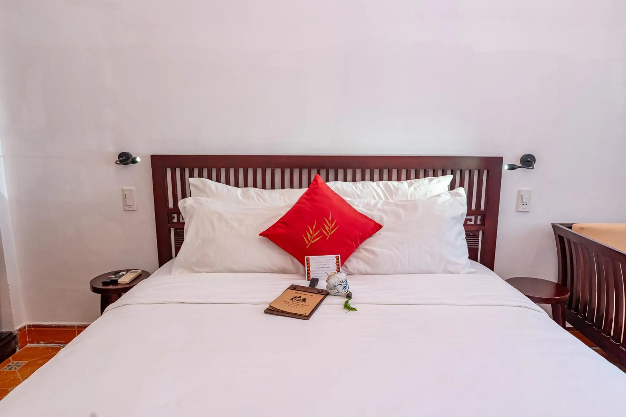 Bed in THUY DUONG 3 Boutique Hotel & Spa