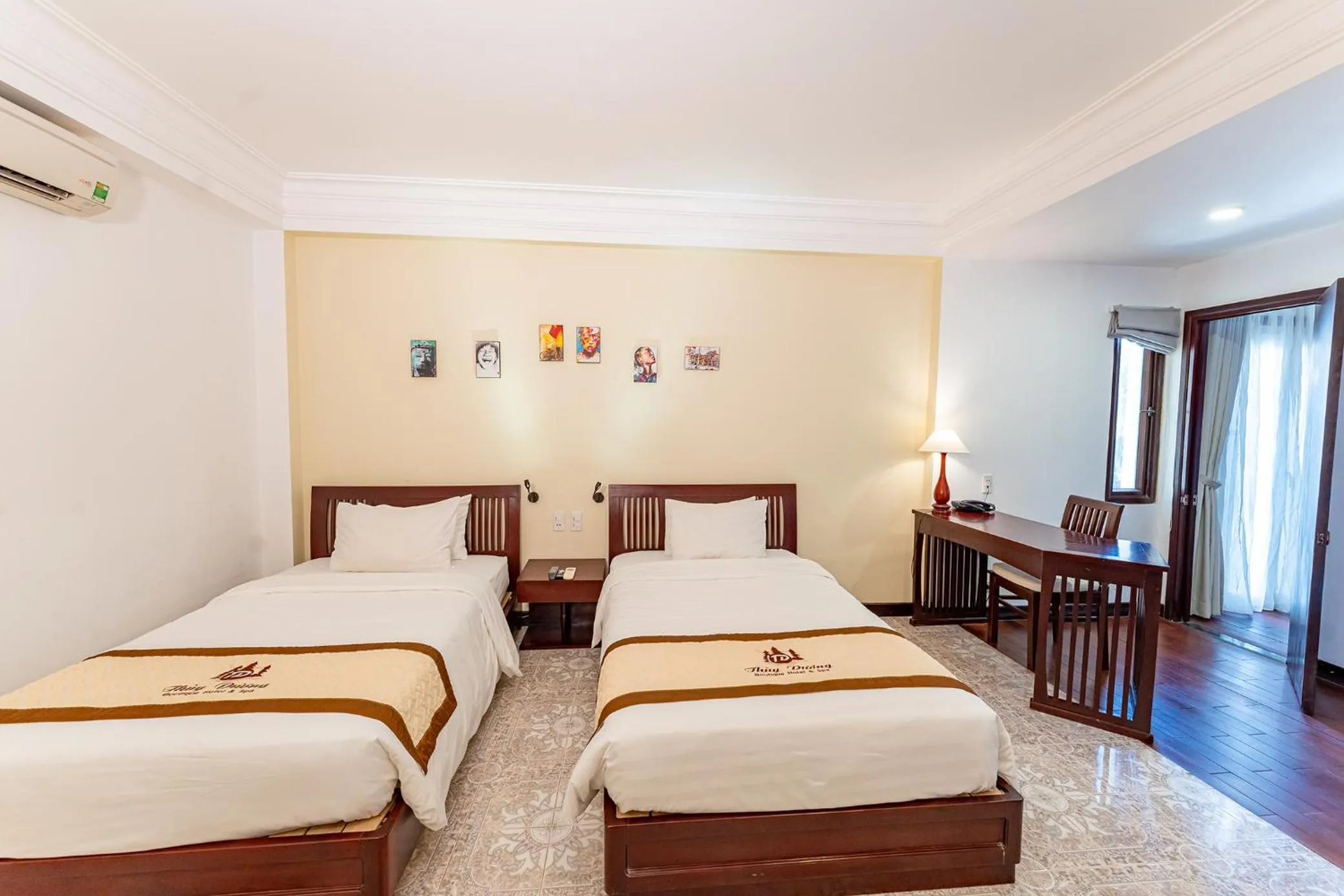 Bed in THUY DUONG 3 Boutique Hotel & Spa