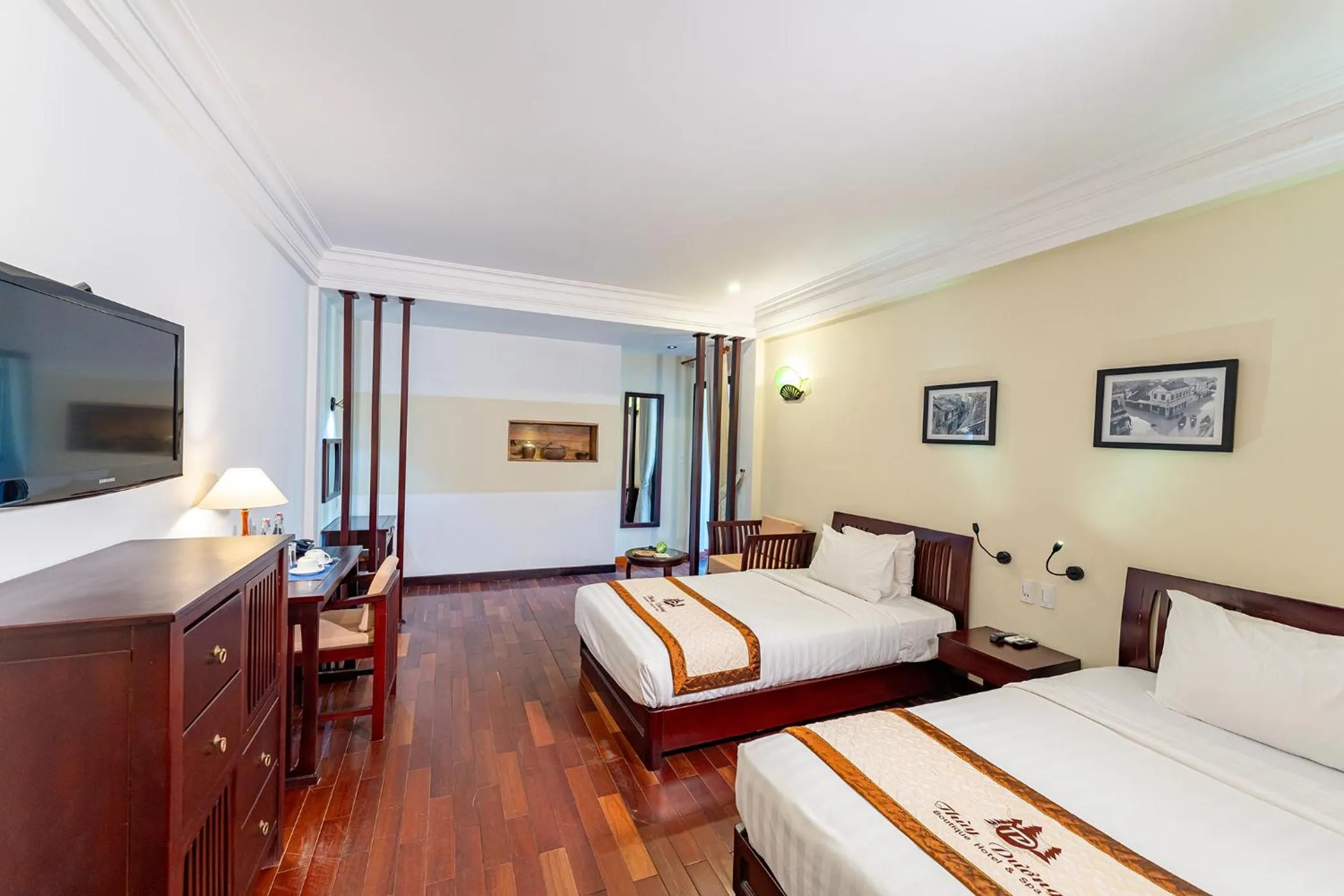 Bed in THUY DUONG 3 Boutique Hotel & Spa