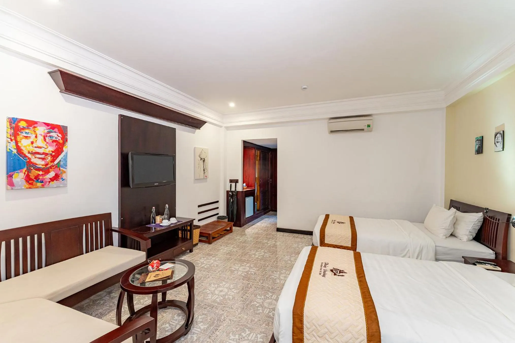 Bed in THUY DUONG 3 Boutique Hotel & Spa