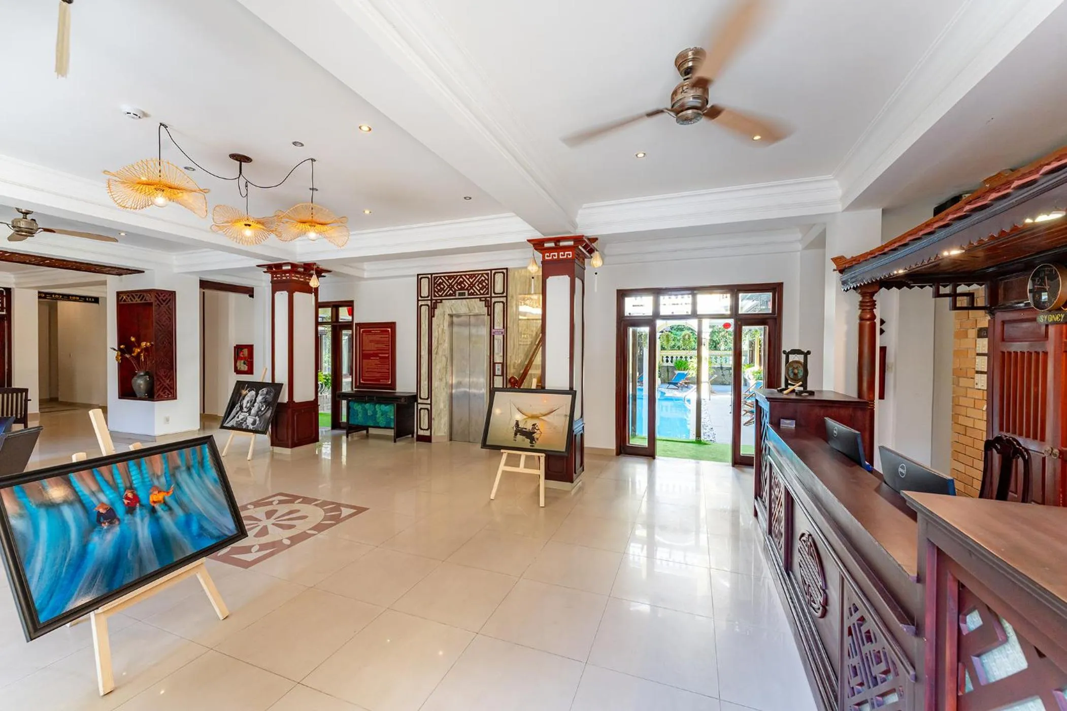 Lobby or reception in THUY DUONG 3 Boutique Hotel & Spa