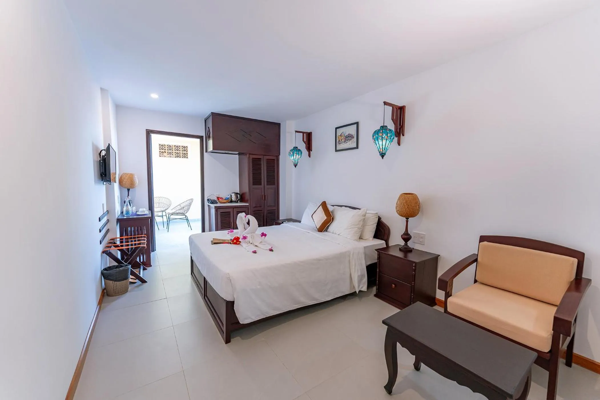 Bed in THUY DUONG 3 Boutique Hotel & Spa