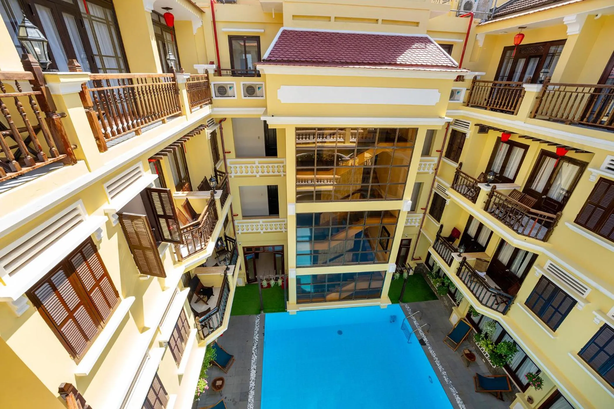 Pool view in THUY DUONG 3 Boutique Hotel & Spa