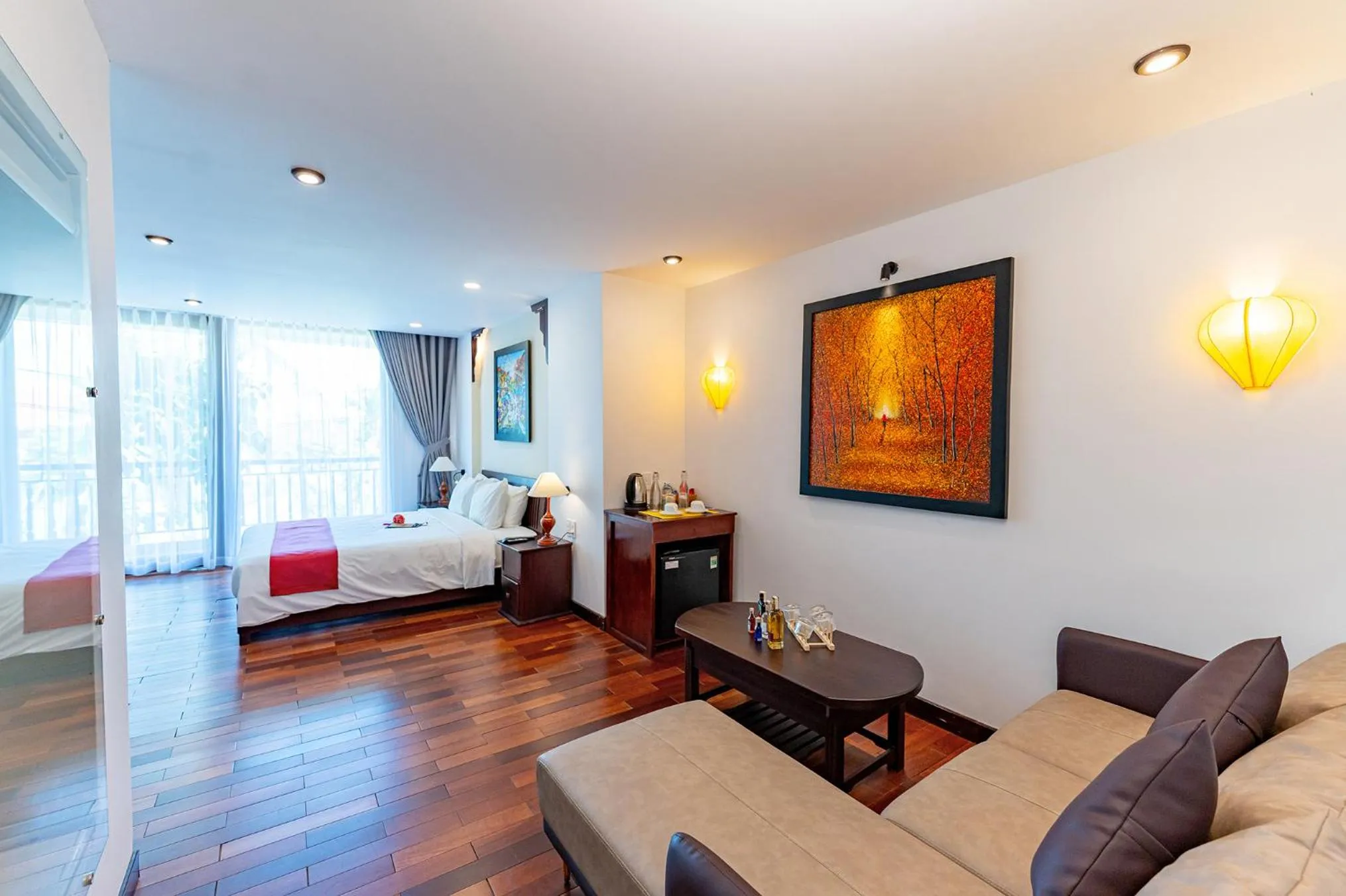 Bed in THUY DUONG 3 Boutique Hotel & Spa