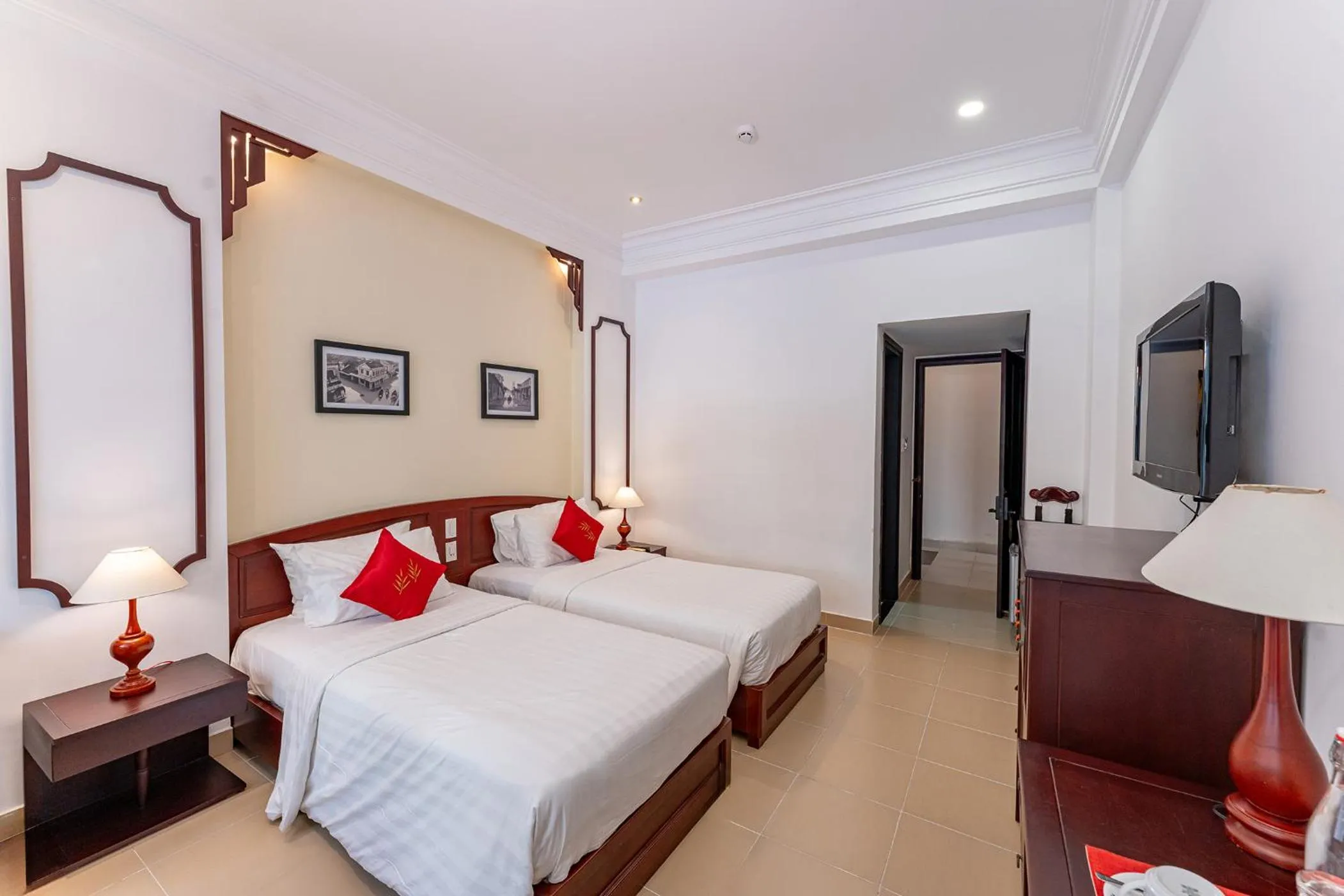 Bed in THUY DUONG 3 Boutique Hotel & Spa