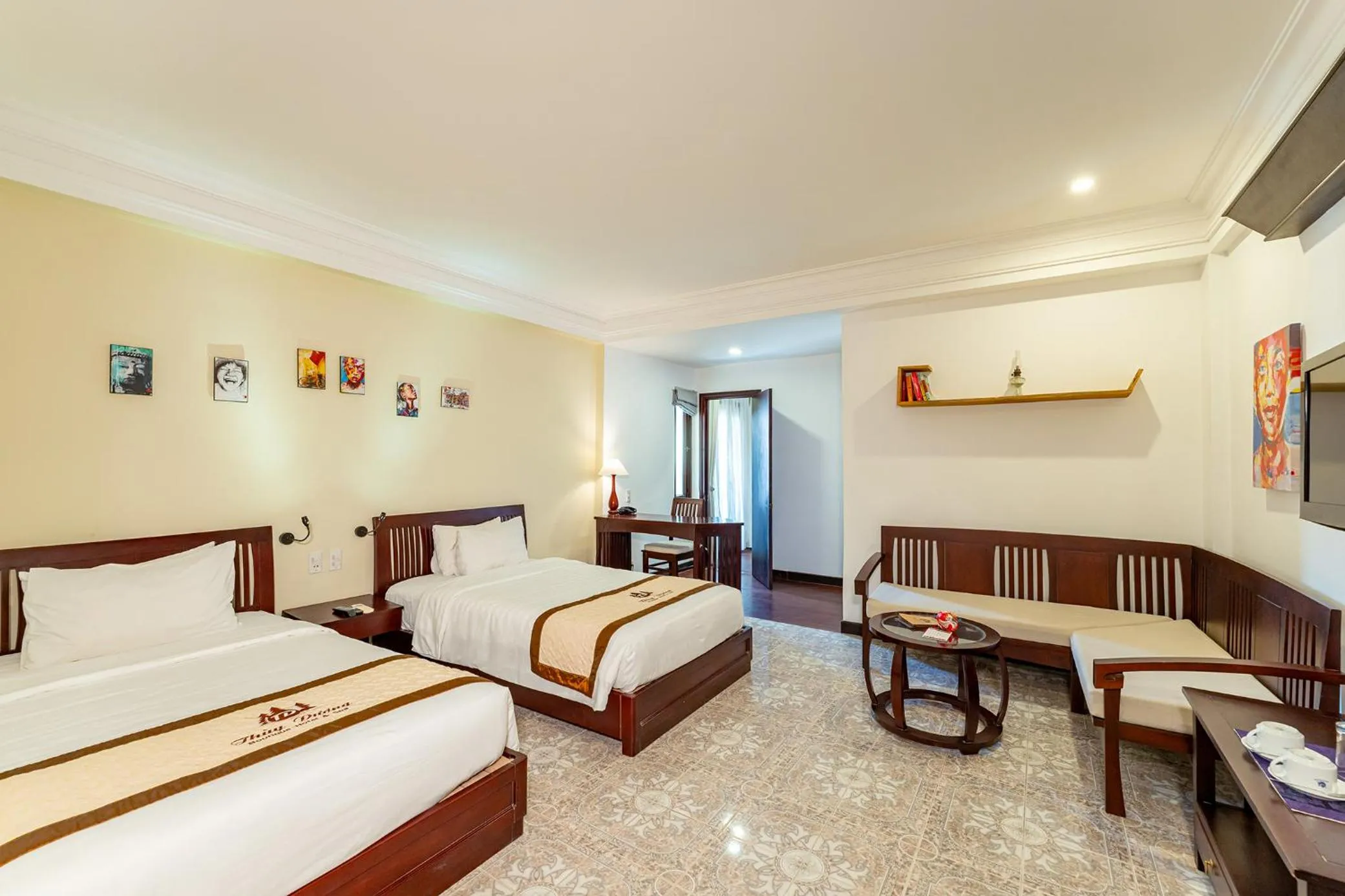 Bed in THUY DUONG 3 Boutique Hotel & Spa