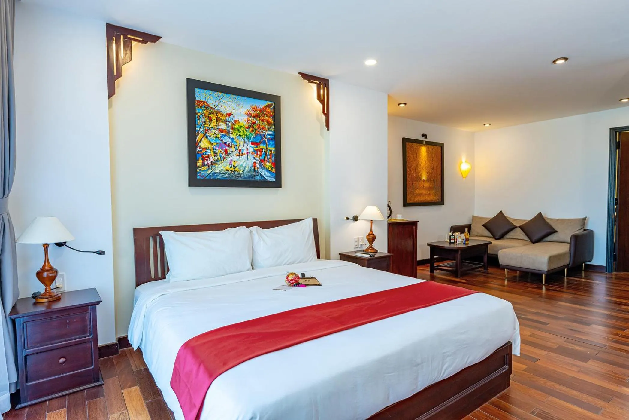 Bed in THUY DUONG 3 Boutique Hotel & Spa