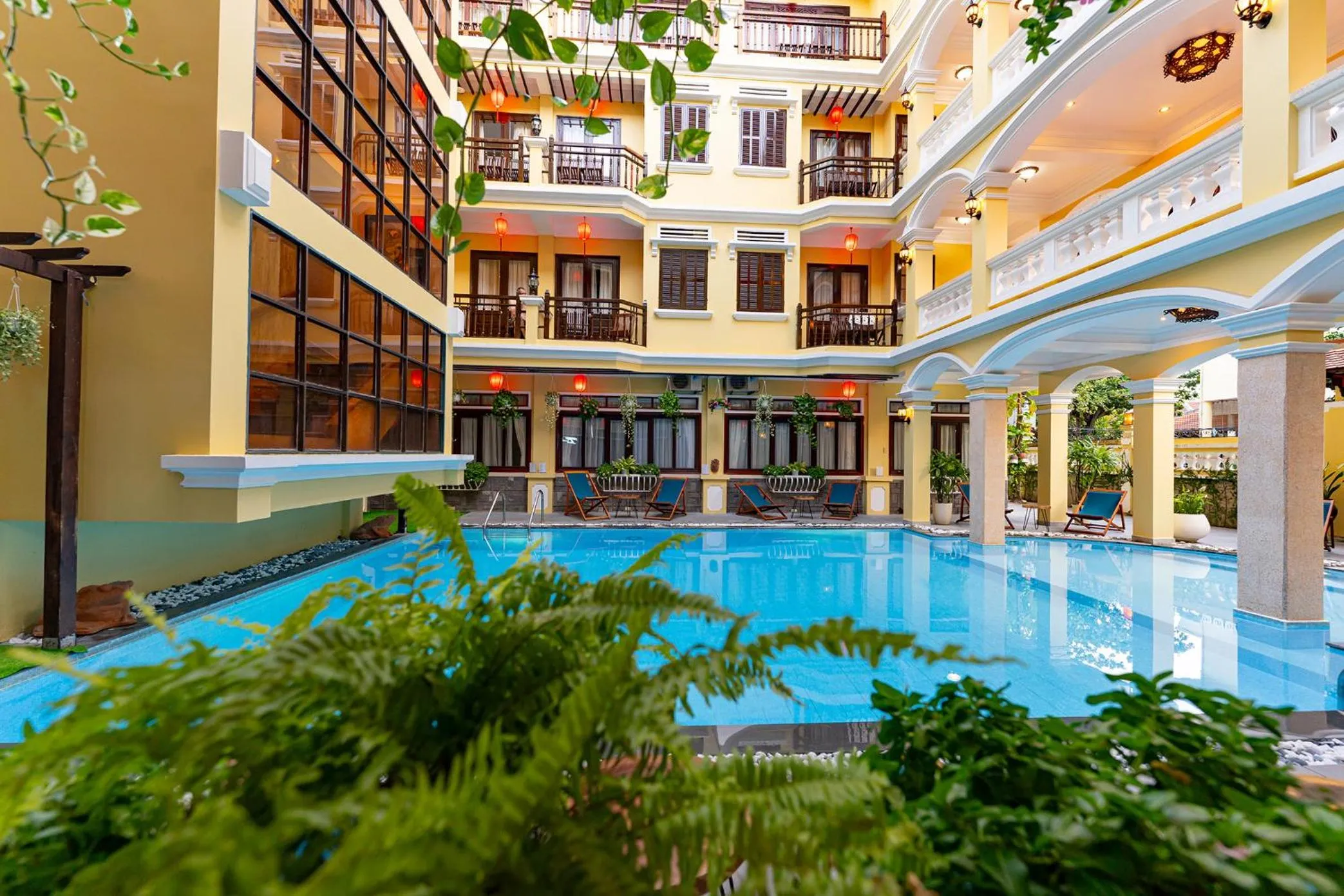 Pool view in THUY DUONG 3 Boutique Hotel & Spa