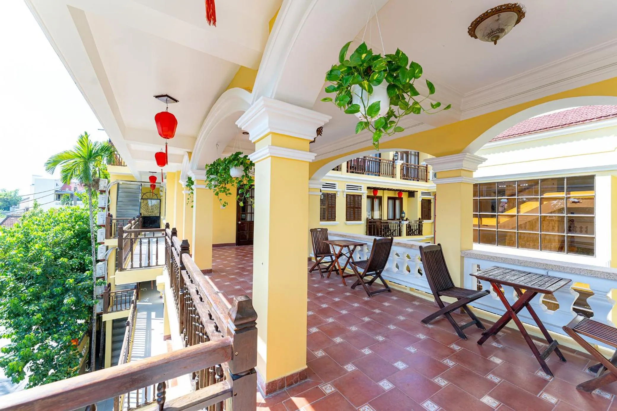 Patio in THUY DUONG 3 Boutique Hotel & Spa