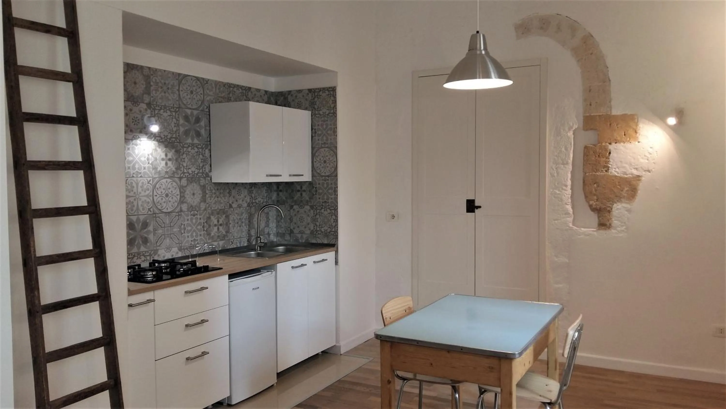 Kitchen or kitchenette in I Templari B&B self-contained