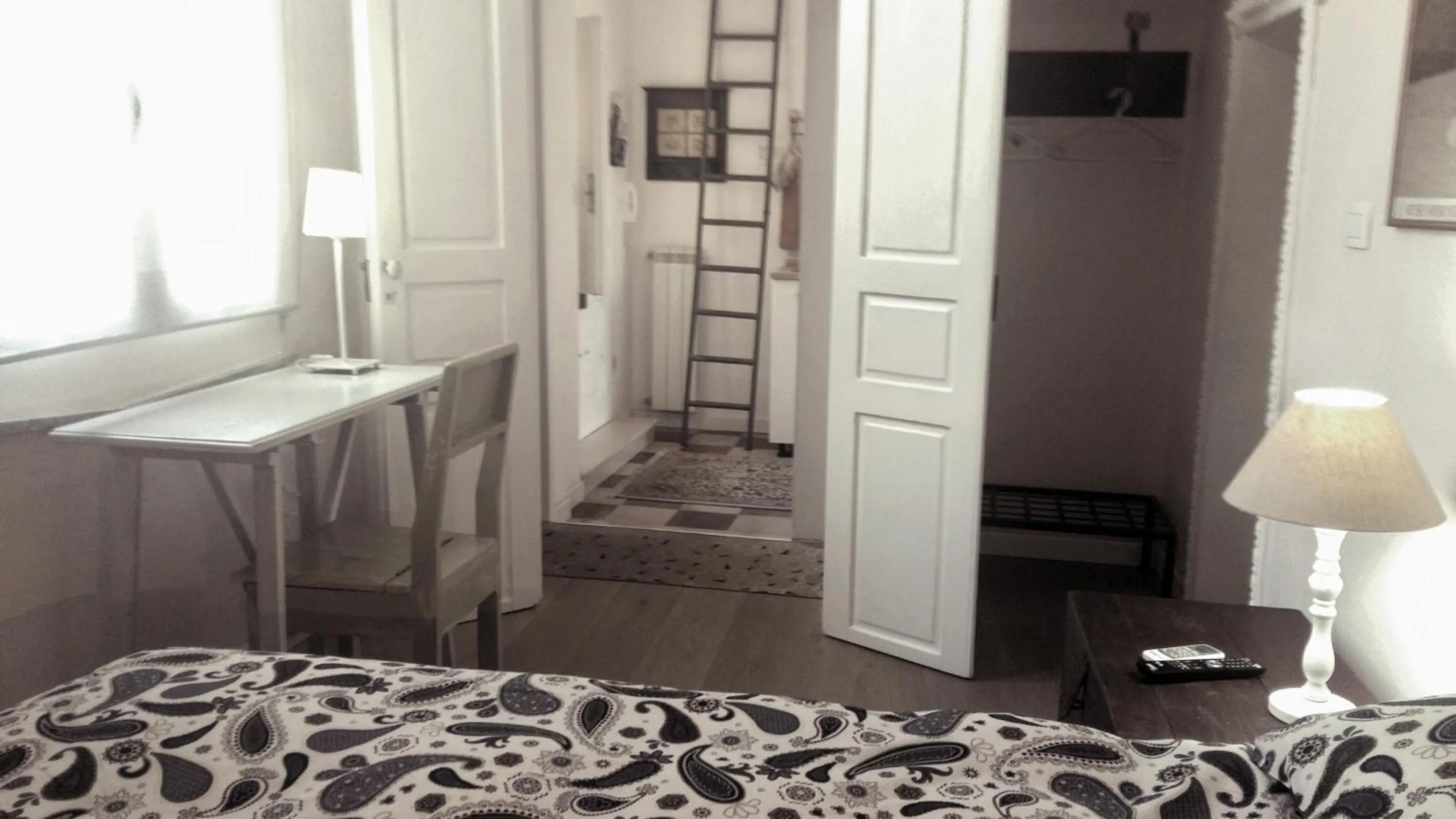 Bed in I Templari B&B self-contained