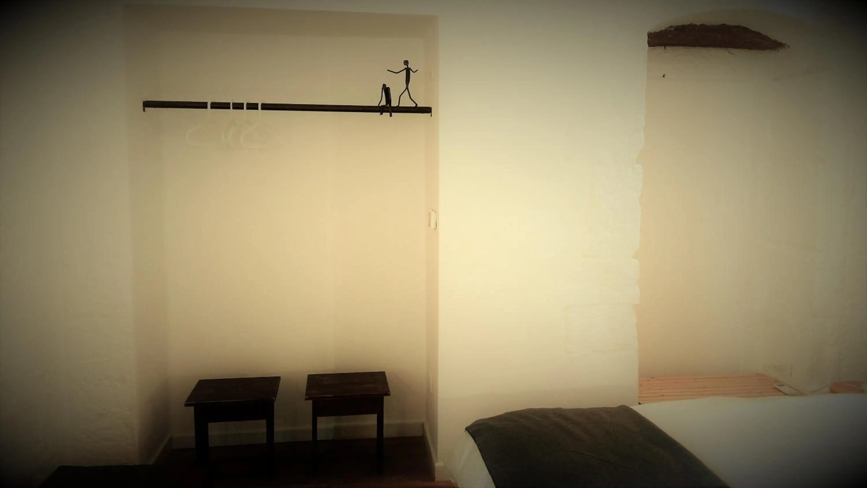 Bedroom in I Templari B&B self-contained