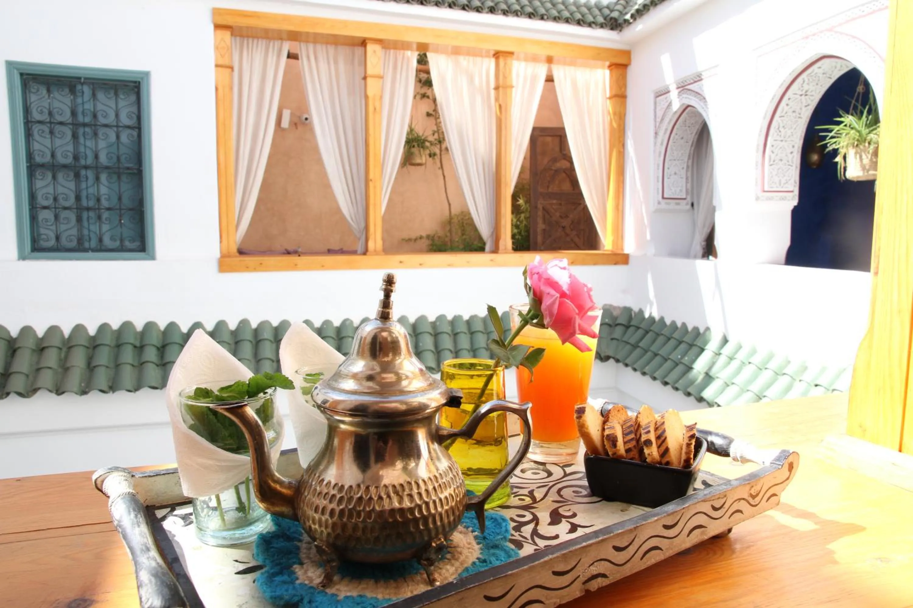 Patio in Riad 11 Zitoune