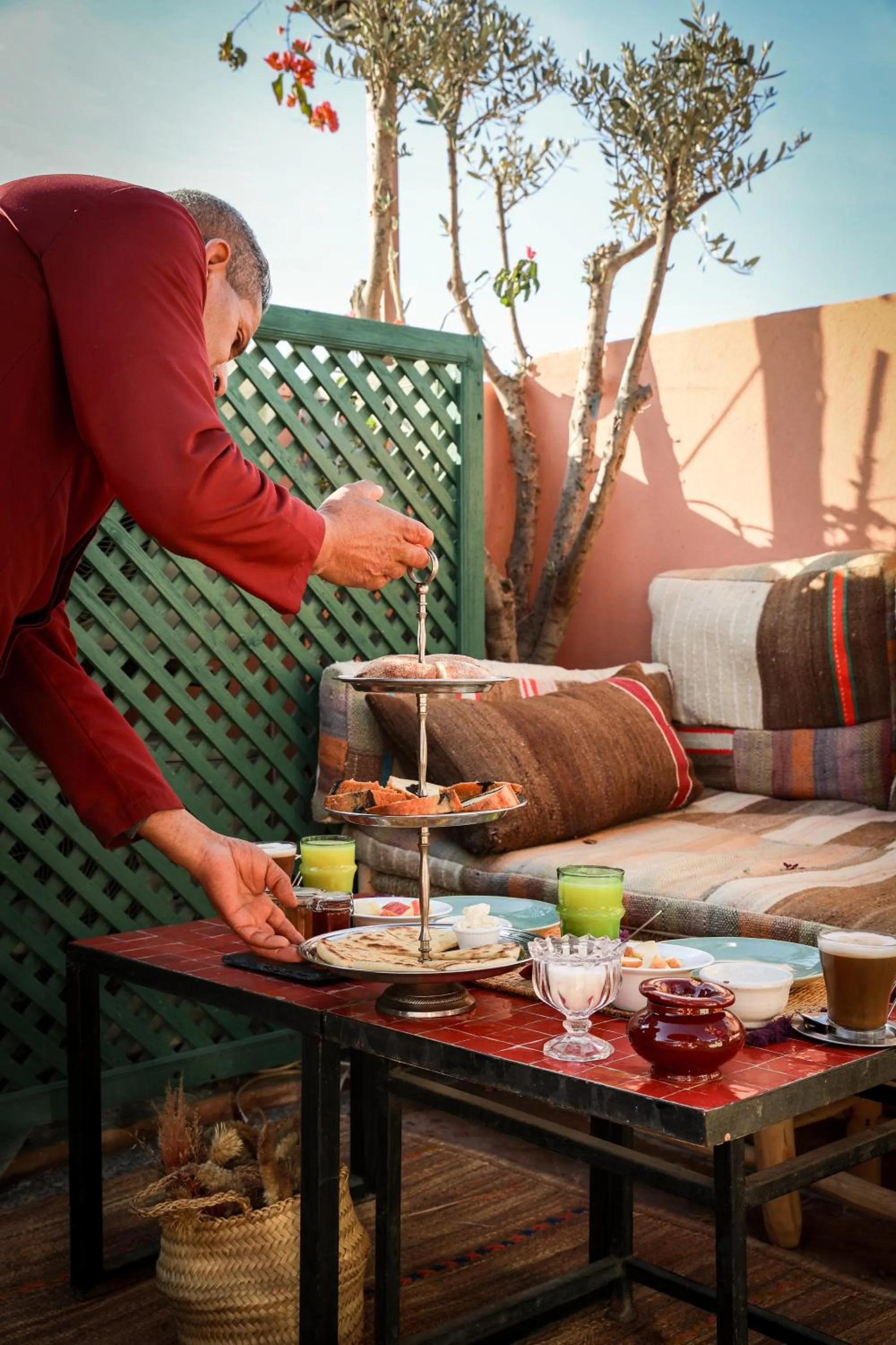 Breakfast in Riad 11 Zitoune