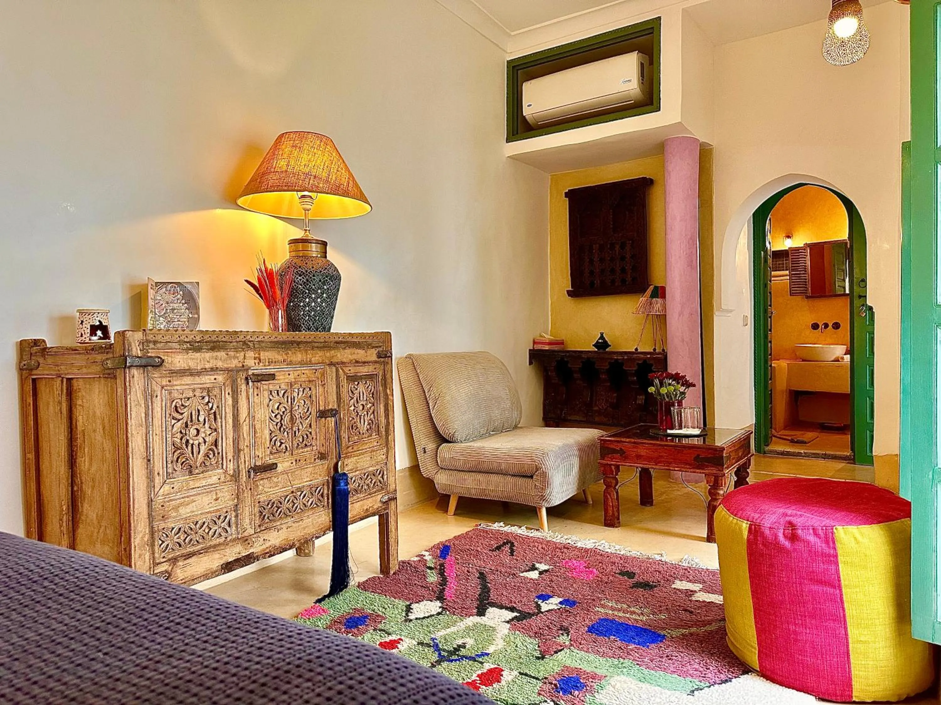 Bedroom in Riad 11 Zitoune