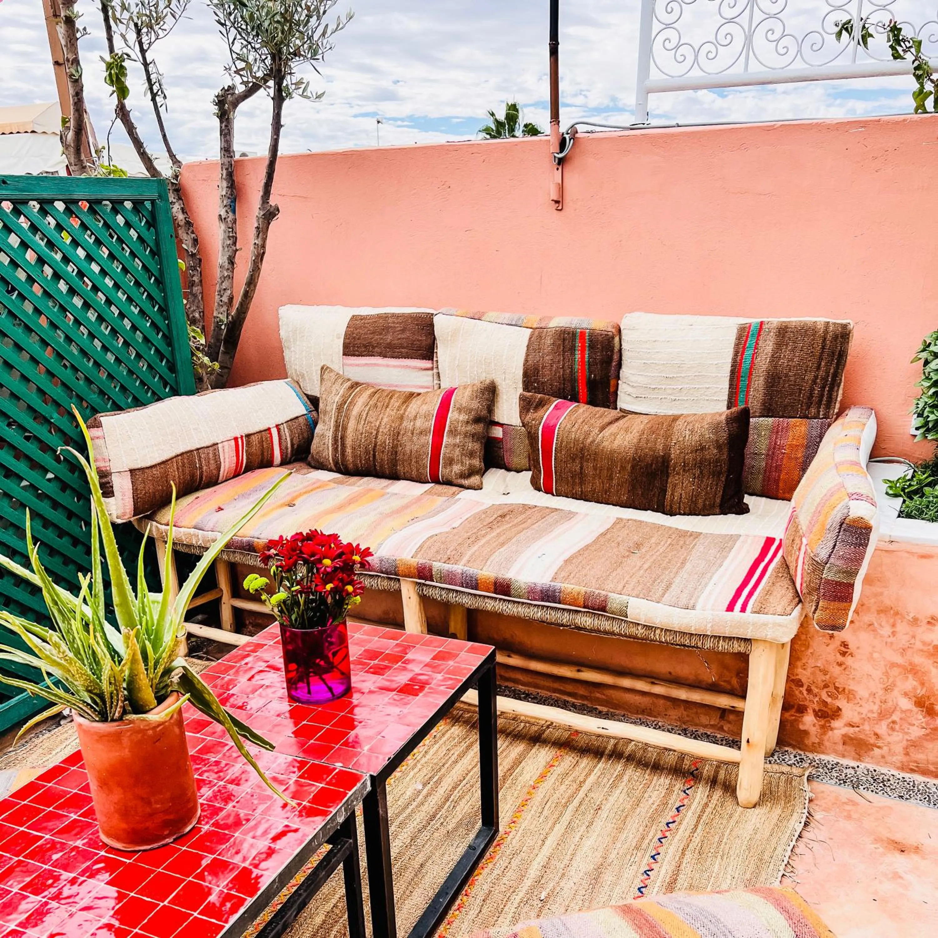 Balcony/Terrace in Riad 11 Zitoune