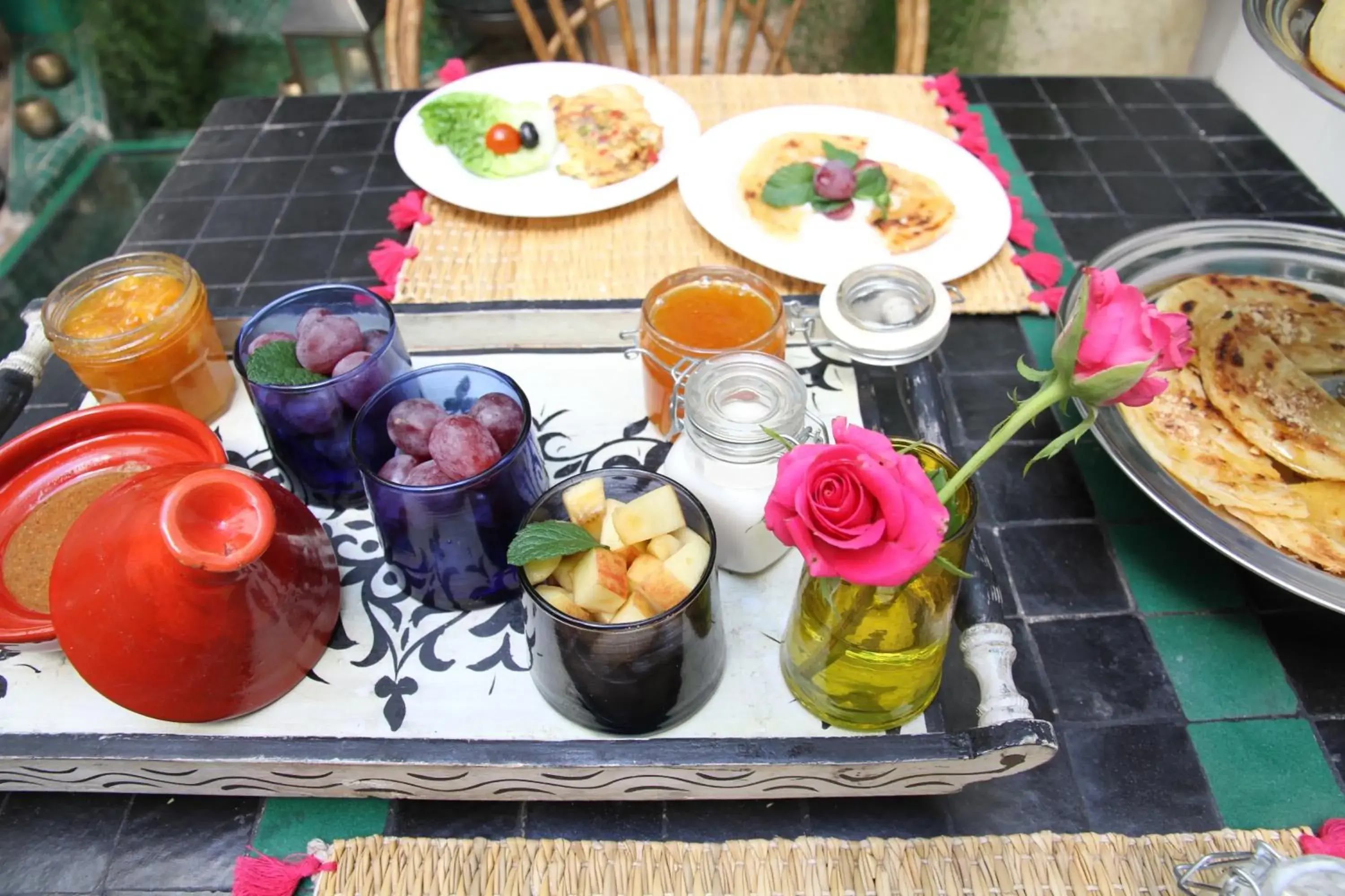 Breakfast in Riad 11 Zitoune Breakfast in Riad 11 Zitoune