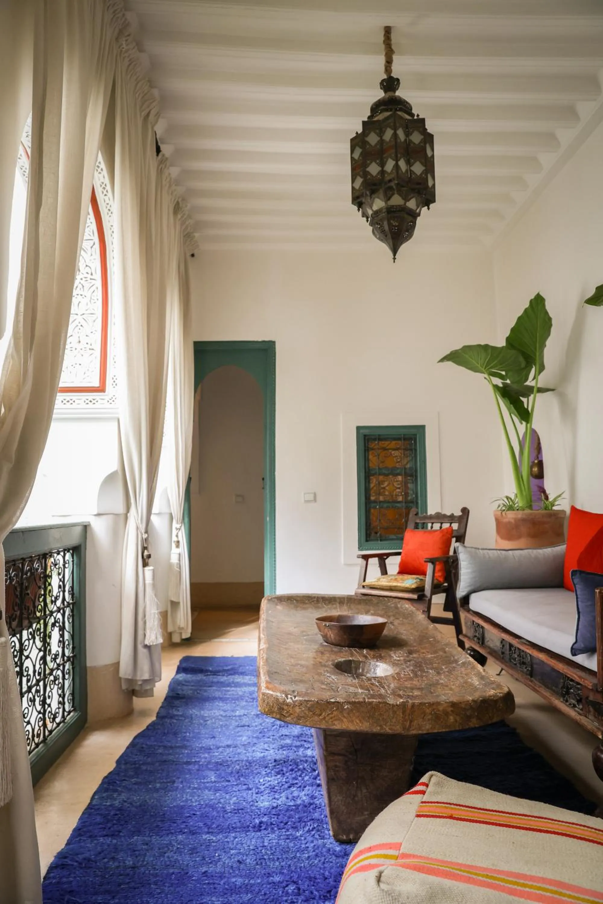 Balcony/Terrace, Bed in Riad 11 Zitoune