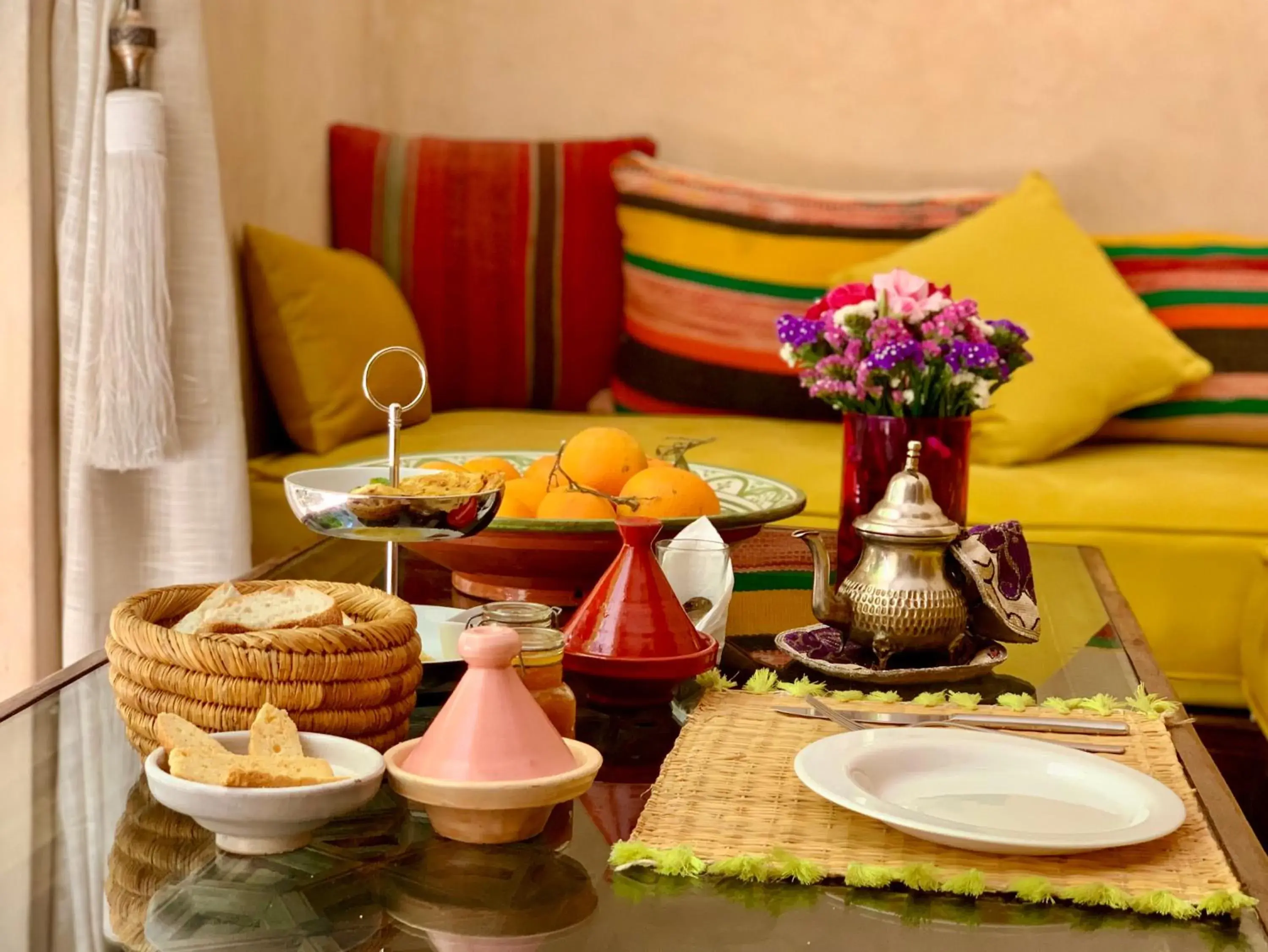 Breakfast in Riad 11 Zitoune Breakfast in Riad 11 Zitoune