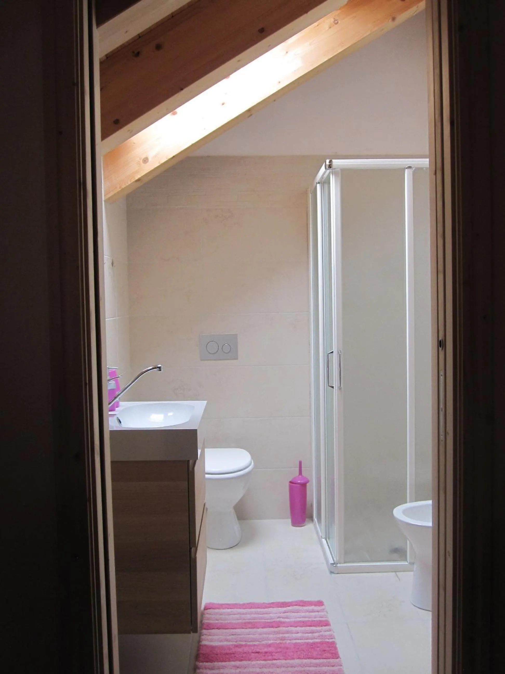 Bathroom in R&B La Gerla Blu