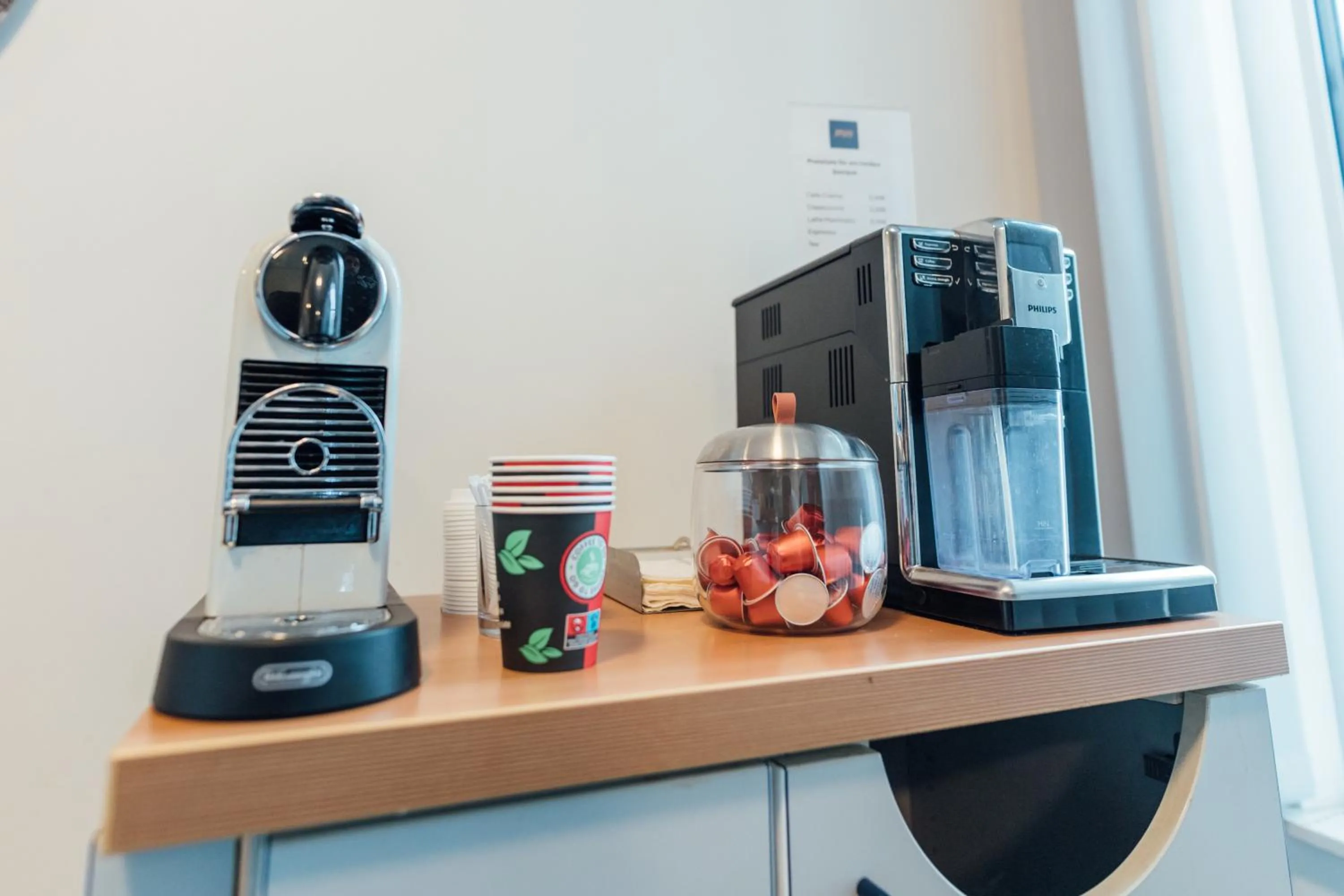 Coffee/tea facilities in MYKY Aparthotel Harburg - Free Parking