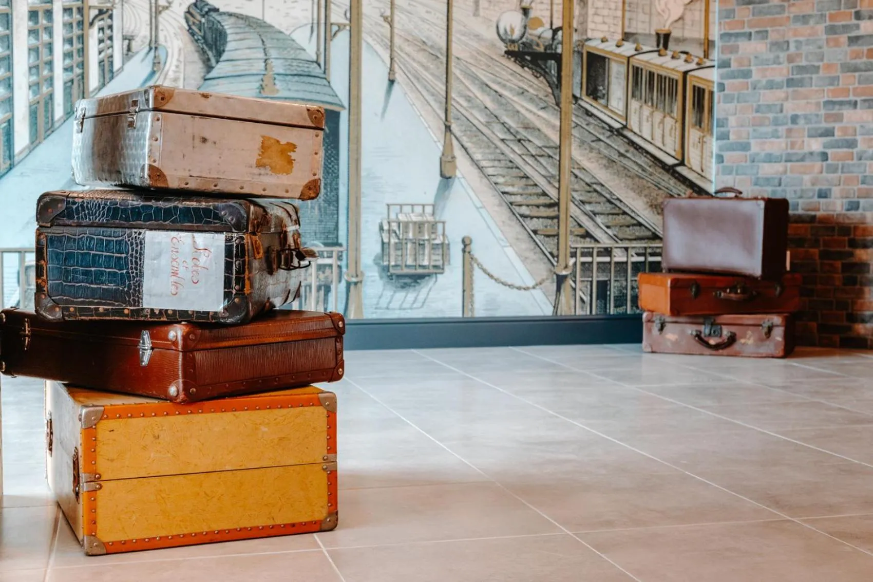 Lobby or reception in Beelodge Hotel Blois Centre