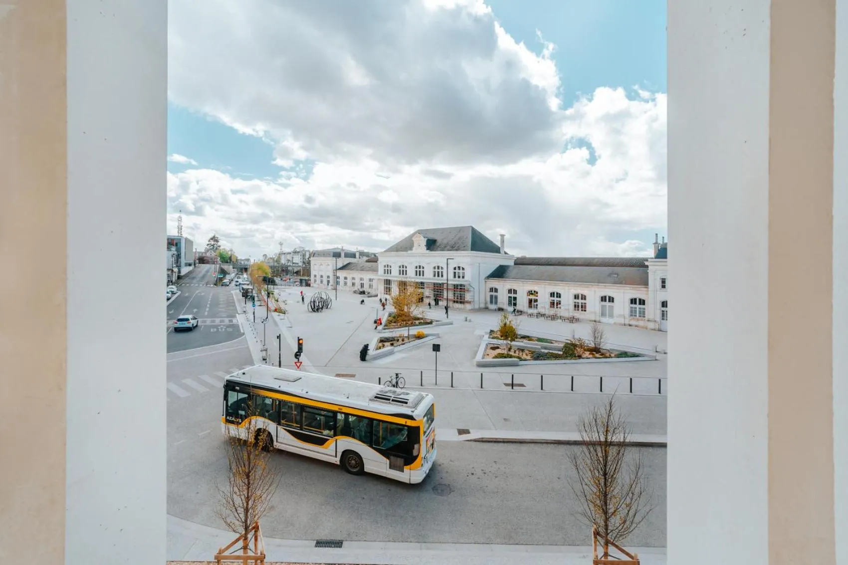 City view in Beelodge Hotel Blois Centre