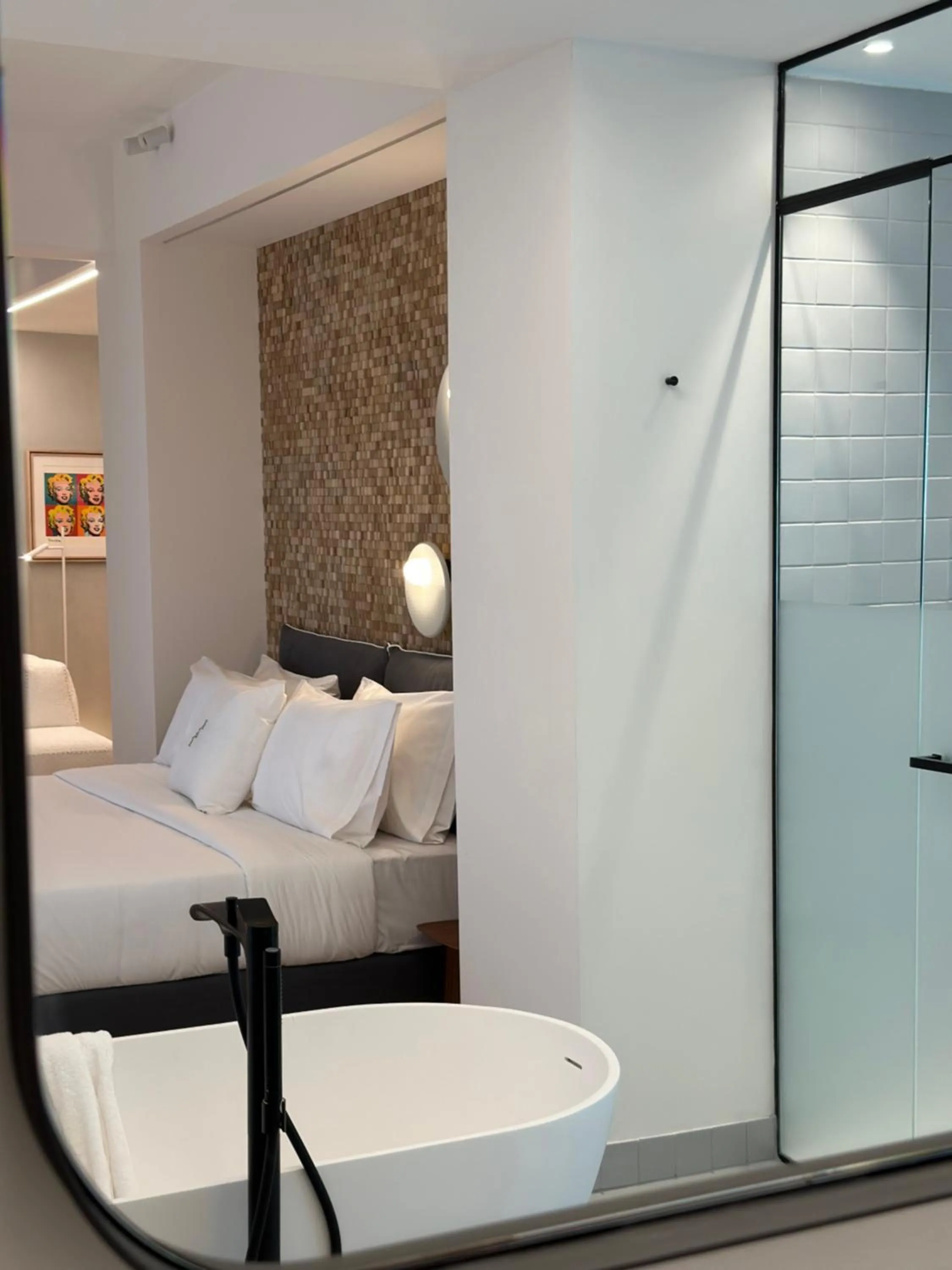 Shower, Bed in AIONION RESIDENCES by K&K