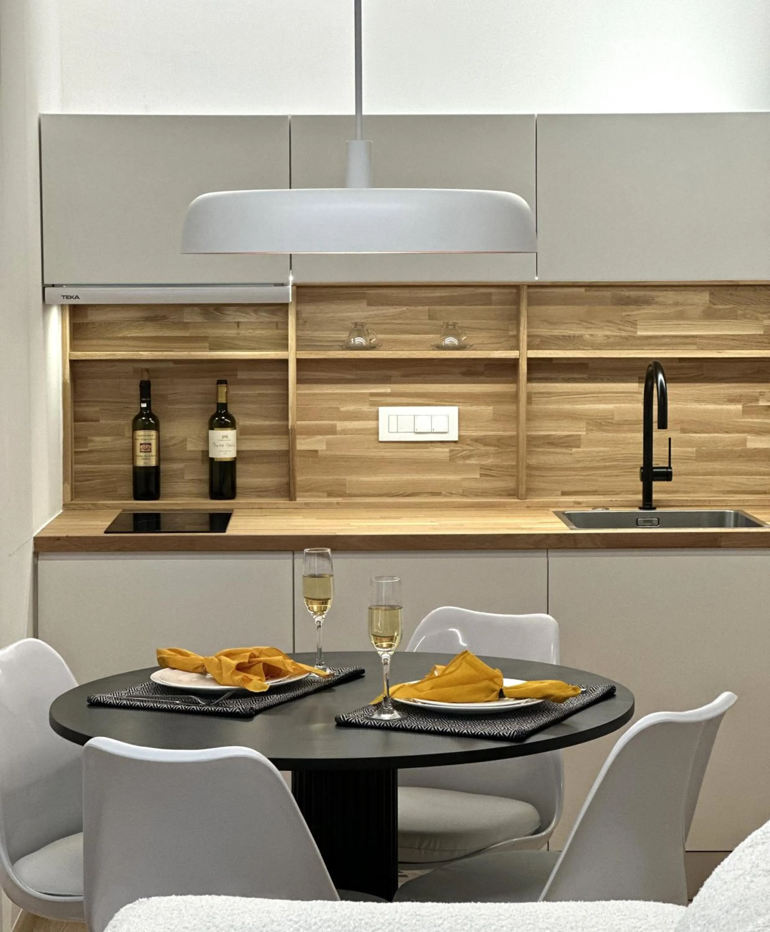 Kitchen or kitchenette in AIONION RESIDENCES by K&K